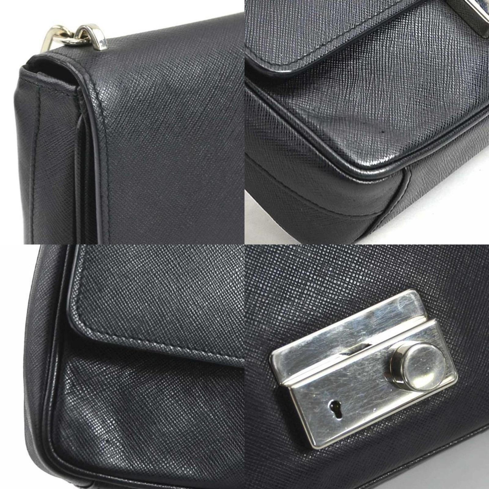 Prada Prada Tessuto Shoulder BagBlack