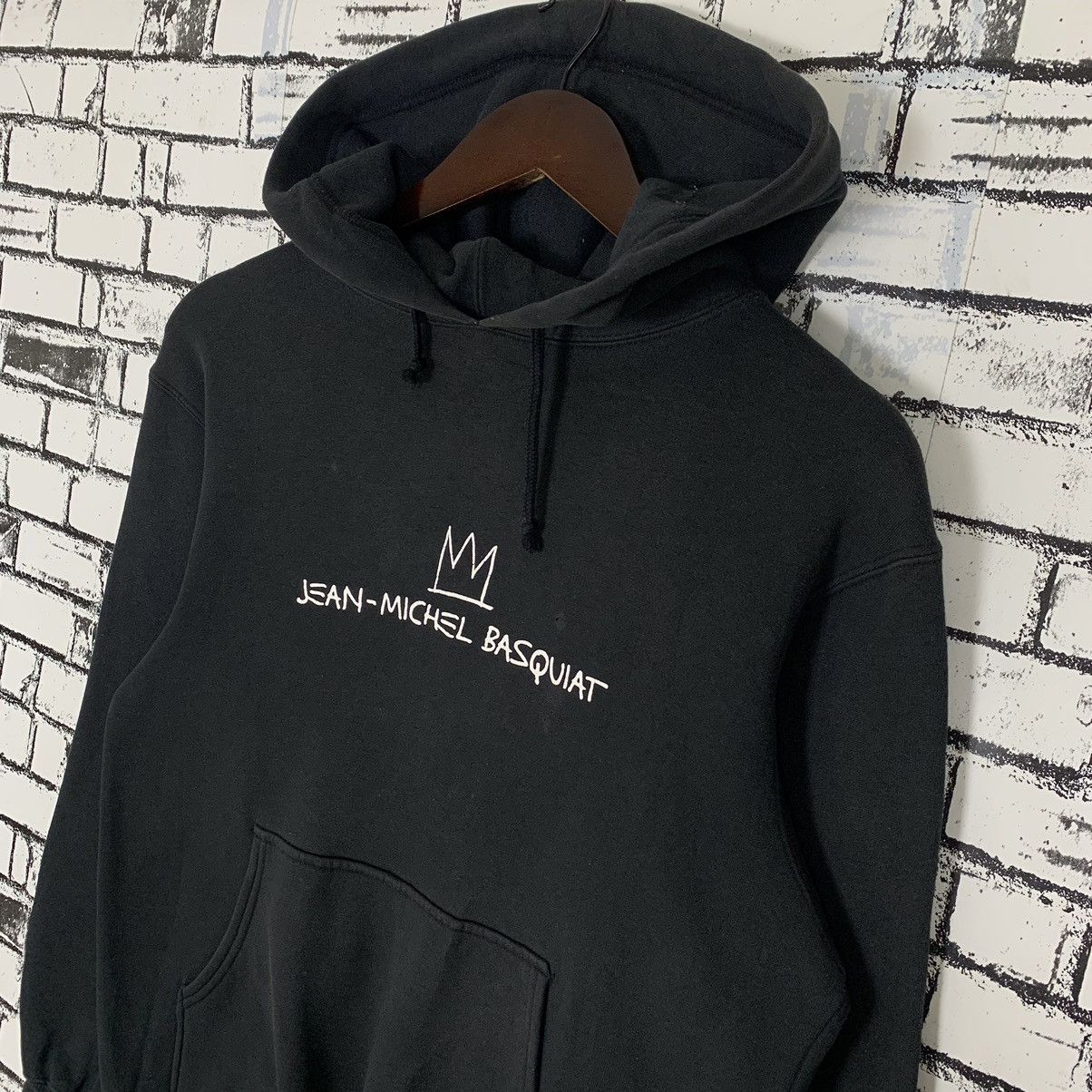 Uniqlo Jean-Michel Basquit Artwork Brand Hoodie Sweatshirt