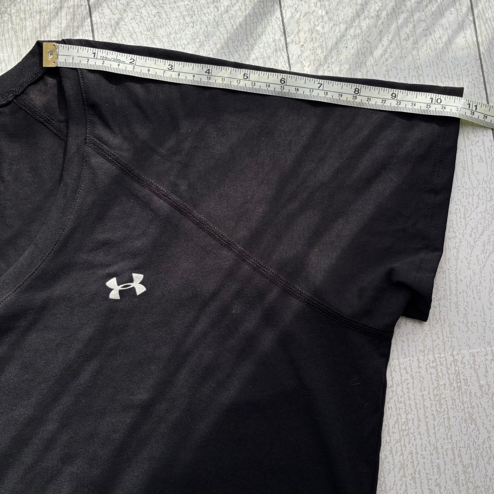 Under Armour Under Armour Tech HeatGear Black V-Neck T-Shirt Large NWT Size L / US 10 / IT 46 - 5 Thumbnail