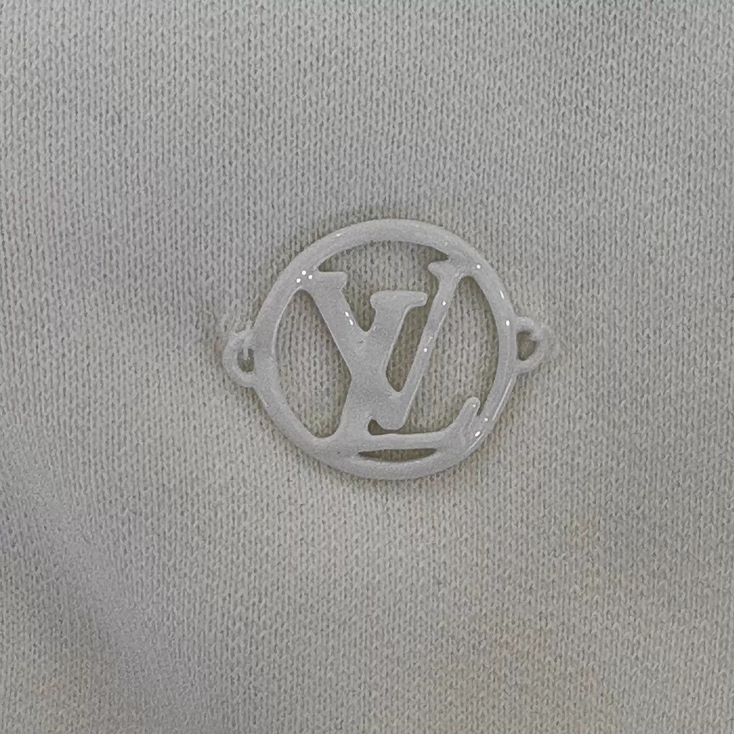 Louis Vuitton LV Graffiti Damier White Crewneck Sweatshirt Size US XXL / EU 58 / 5 - 7 Thumbnail