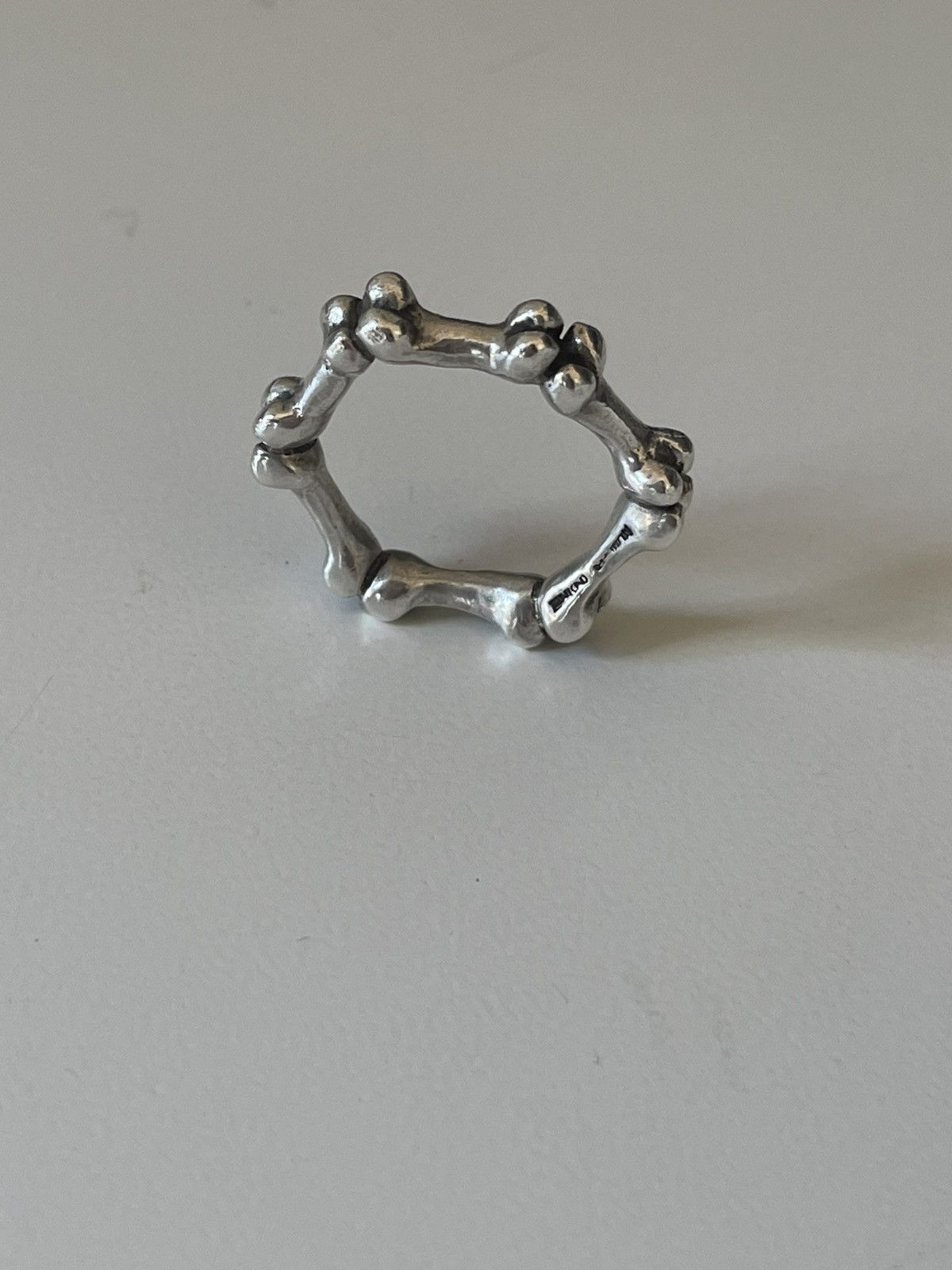 Number (N)ine SS01 Bone Ring Size ONE SIZE - 11 Thumbnail