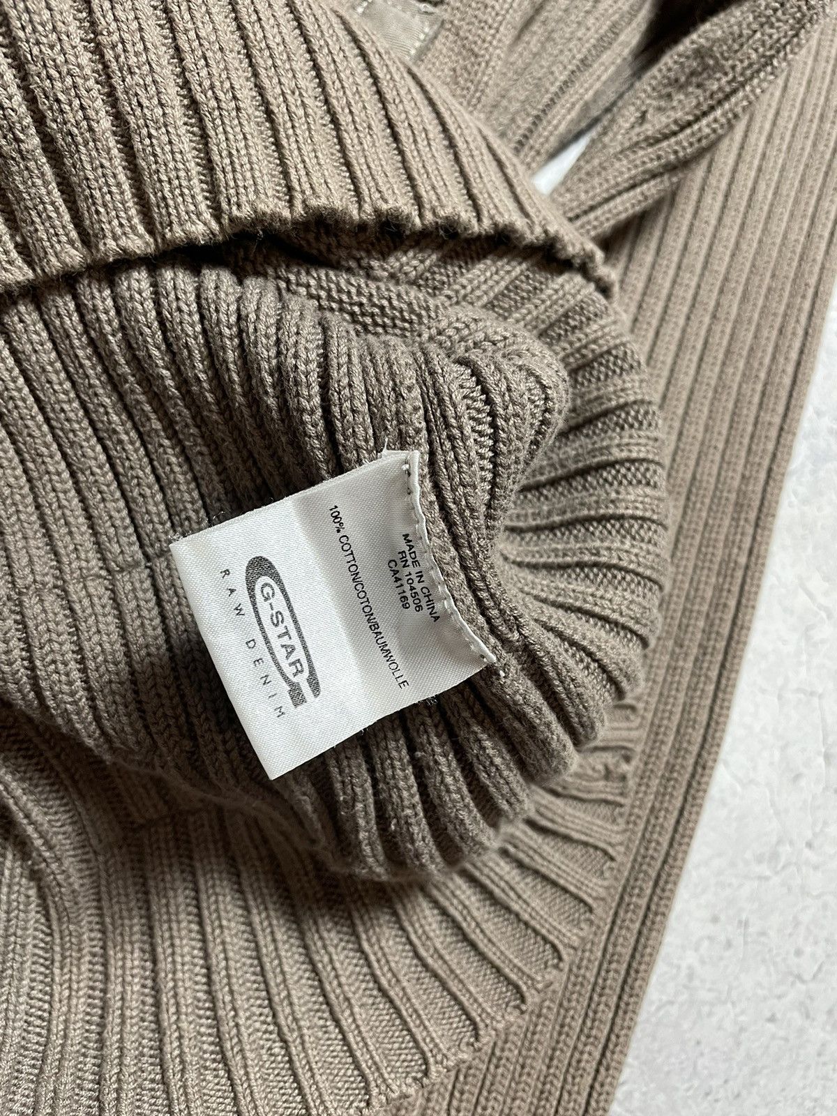 G-Star Vintage Avant Garde Knit Sweater G Star Raw Big Logo Hype Size US S / EU 44-46 / 1 - 10 Thumbnail
