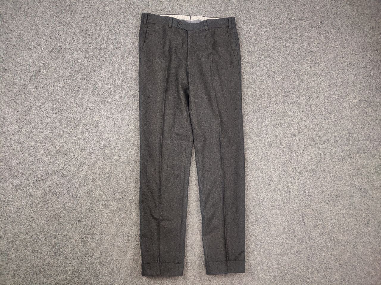 Suitsupply Suitsupply Design Pure Wool Gray Comfort Trousers Pants Size US 31 - 5 Thumbnail