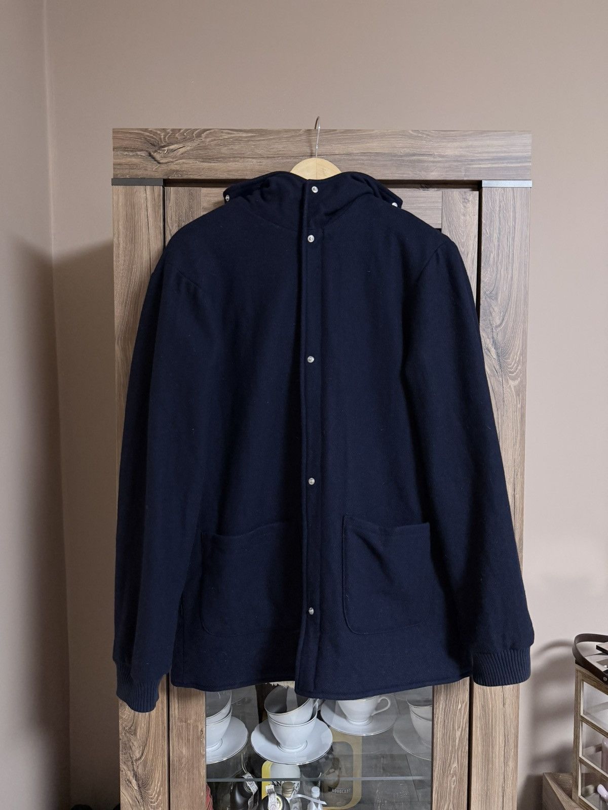 Our Legacy Our Legacy wool navy jacket sherpa L Parka Size US L / EU 52-54 / 3 - 1 Thumbnail