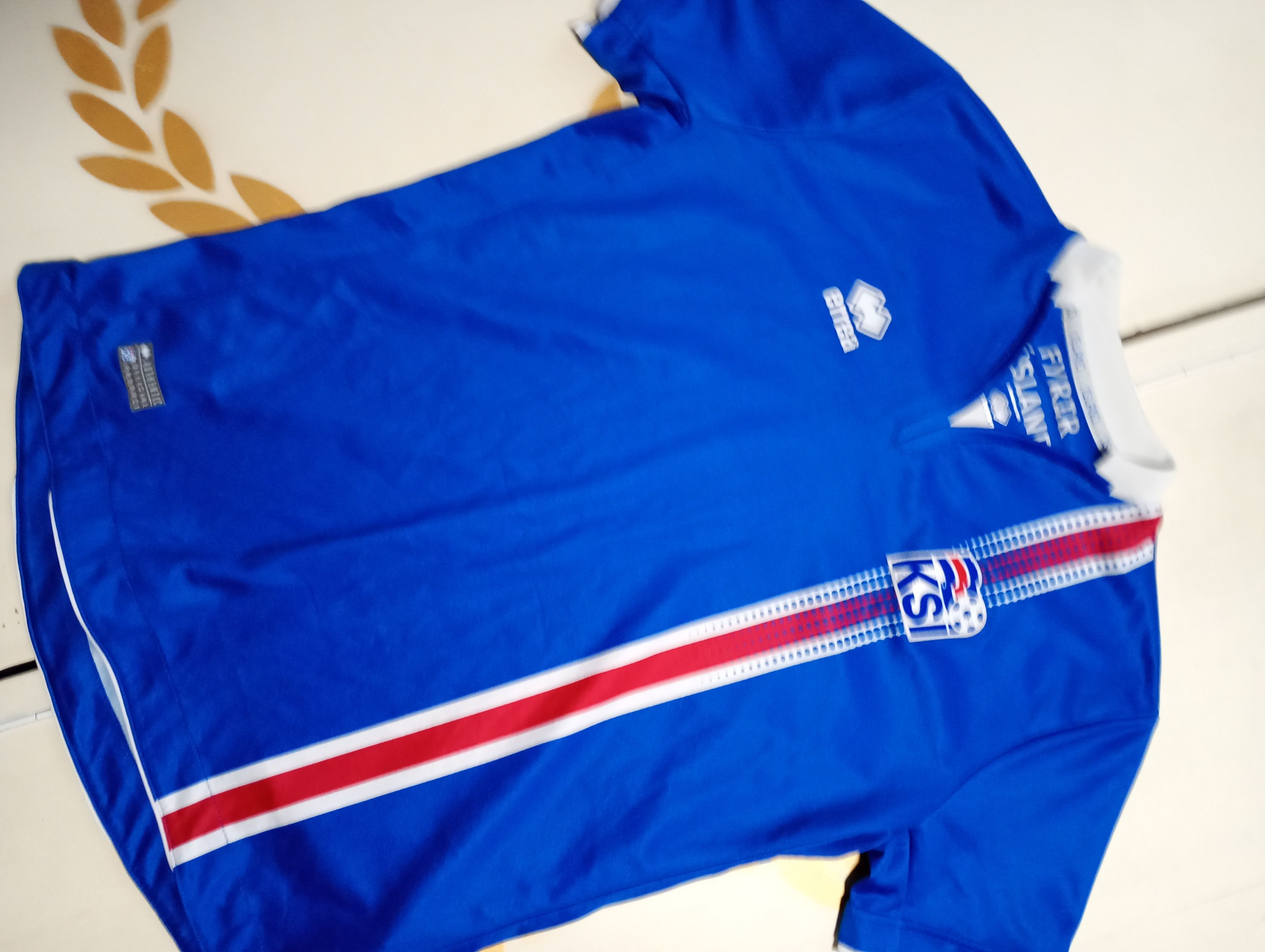 Errea Errea Fyrir Island KSI Jersey 2016-2018 Size US XS / EU 42 / 0 - 5 Thumbnail