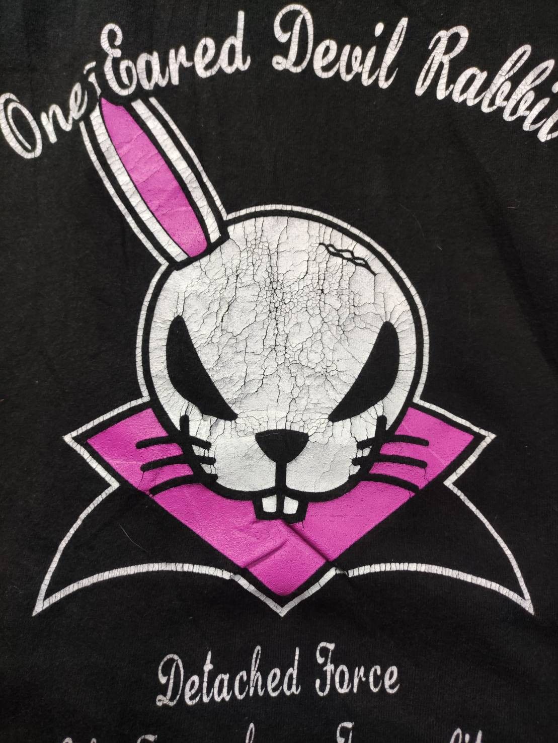 Anime The Front of Armament " KKK " One Eared Devil Rabbit TFOA Size US XL / EU 56 / 4 - 8 Thumbnail