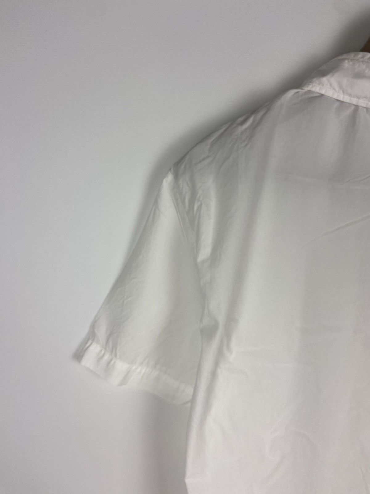 John Galliano Galliano Womens Collared White Button Shirt Logo Luxury Size XS / US 0-2 / IT 36-38 - 12 Thumbnail