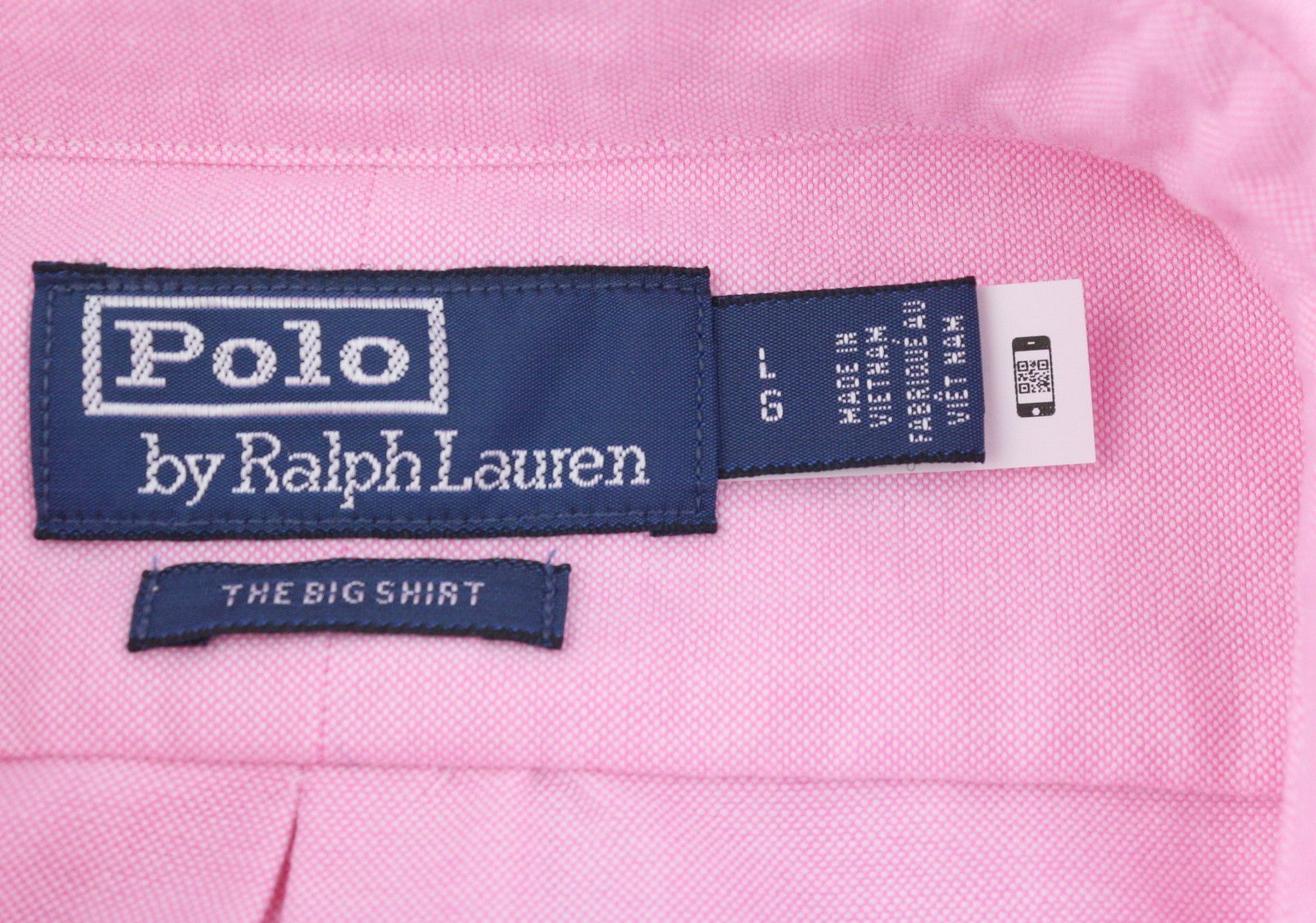Ralph Lauren L Pink Button-Down Neck Pocket Logo Casual 87020 Size US L / EU 52-54 / 3 - 7 Thumbnail