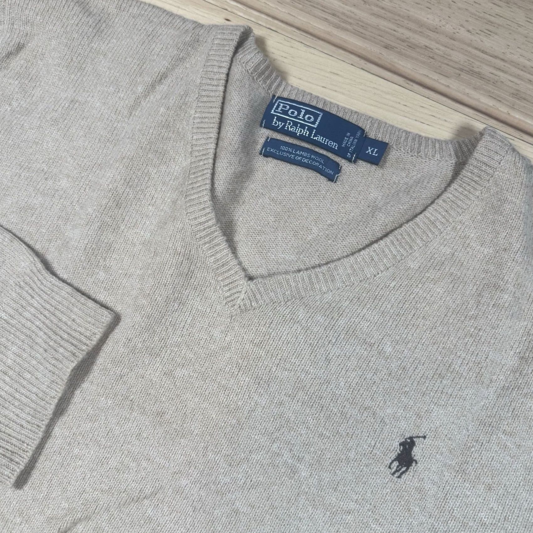 Ralph Lauren VINTAGE Polo Ralph Lauren Sweater Shirt? Size US XL / EU 56 / 4 - 2 Thumbnail