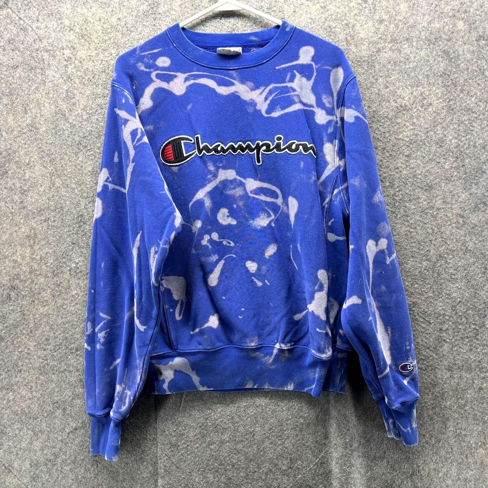 Champion VINTAGE Champion Sweater Shirt Men Small Blue Sweatshirt Pullover Crewneck Reverse Weave Vtg Size US S / EU 44-46 / 1 - 2 Thumbnail