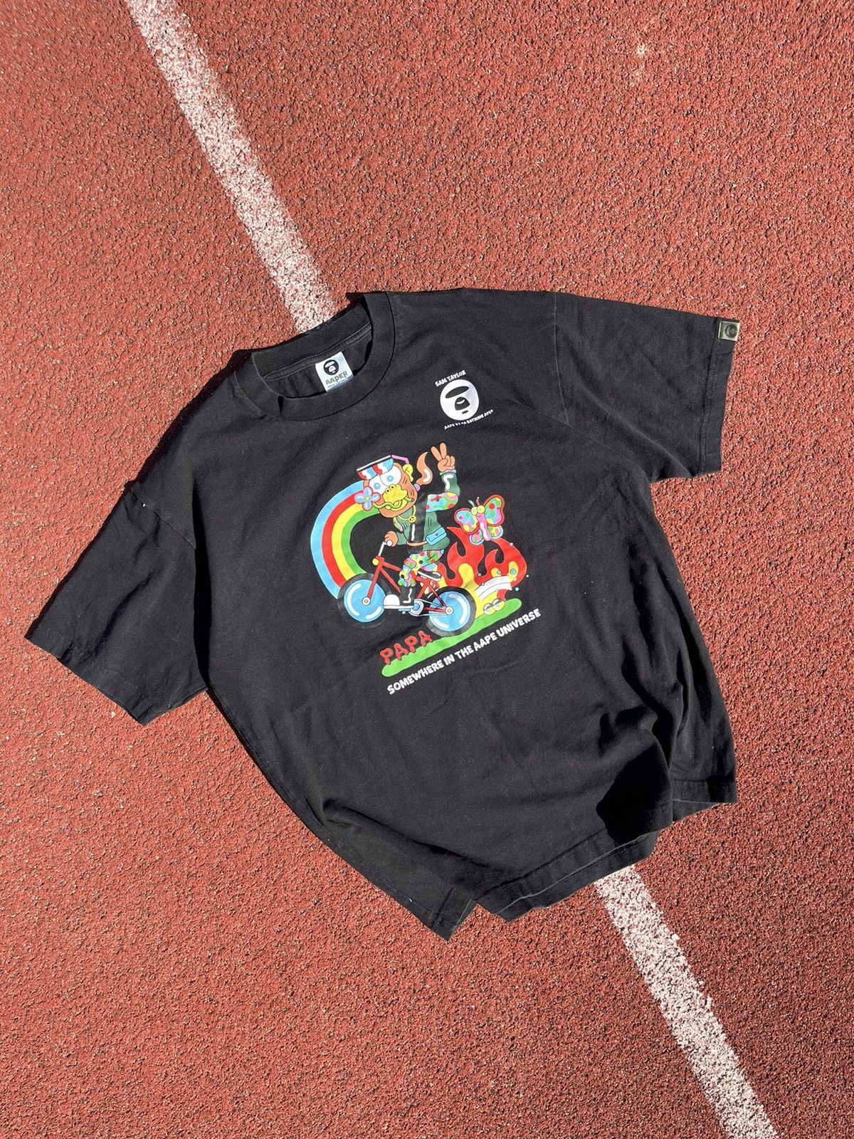 Aape × Bape T-shirt Bape x Sam Taylor big logo Size US M / EU 48-50 / 2 - 1 Thumbnail