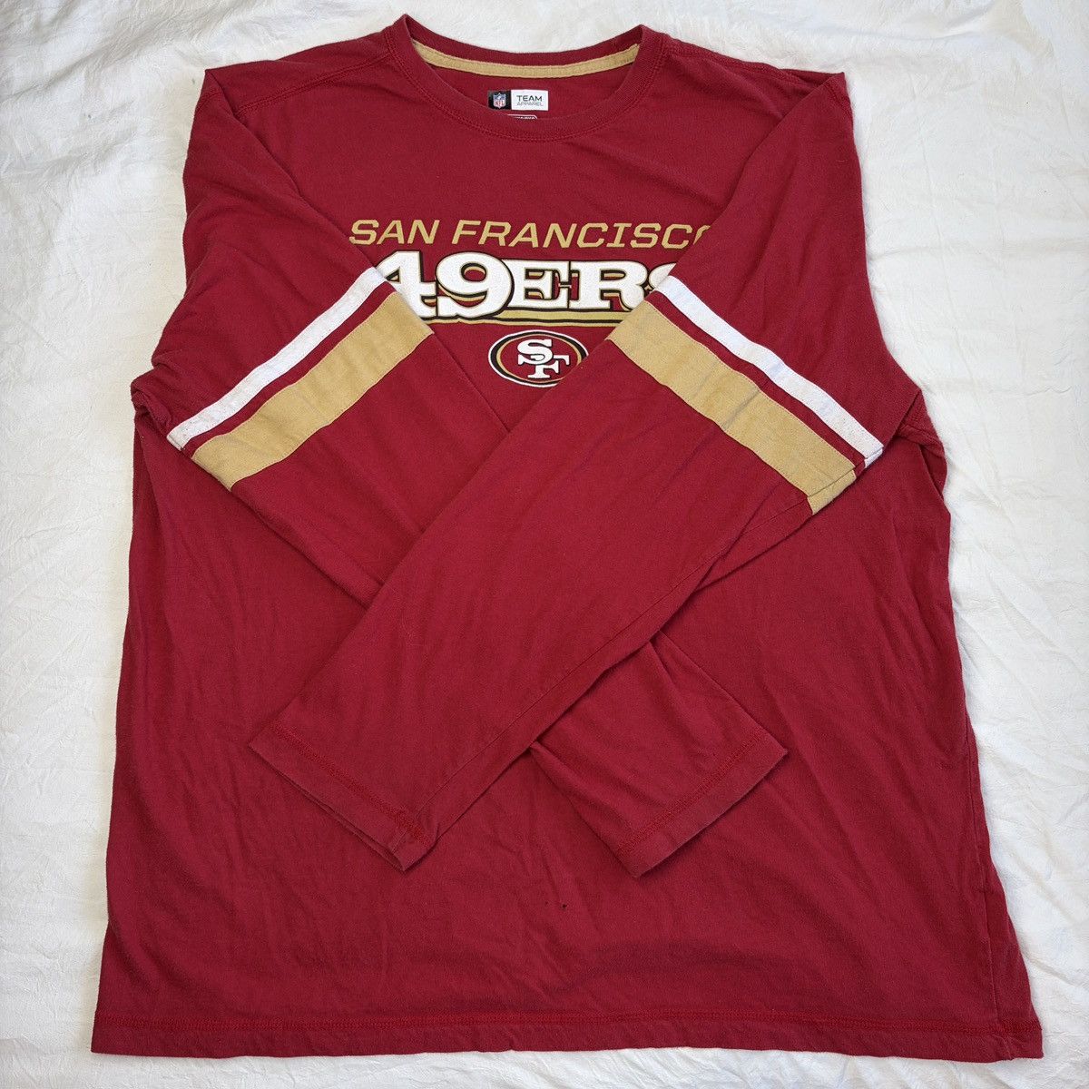 NFL San Francisco 49ers red graphic long sleeve tee Size US XXL / EU 58 / 5 - 2 Thumbnail