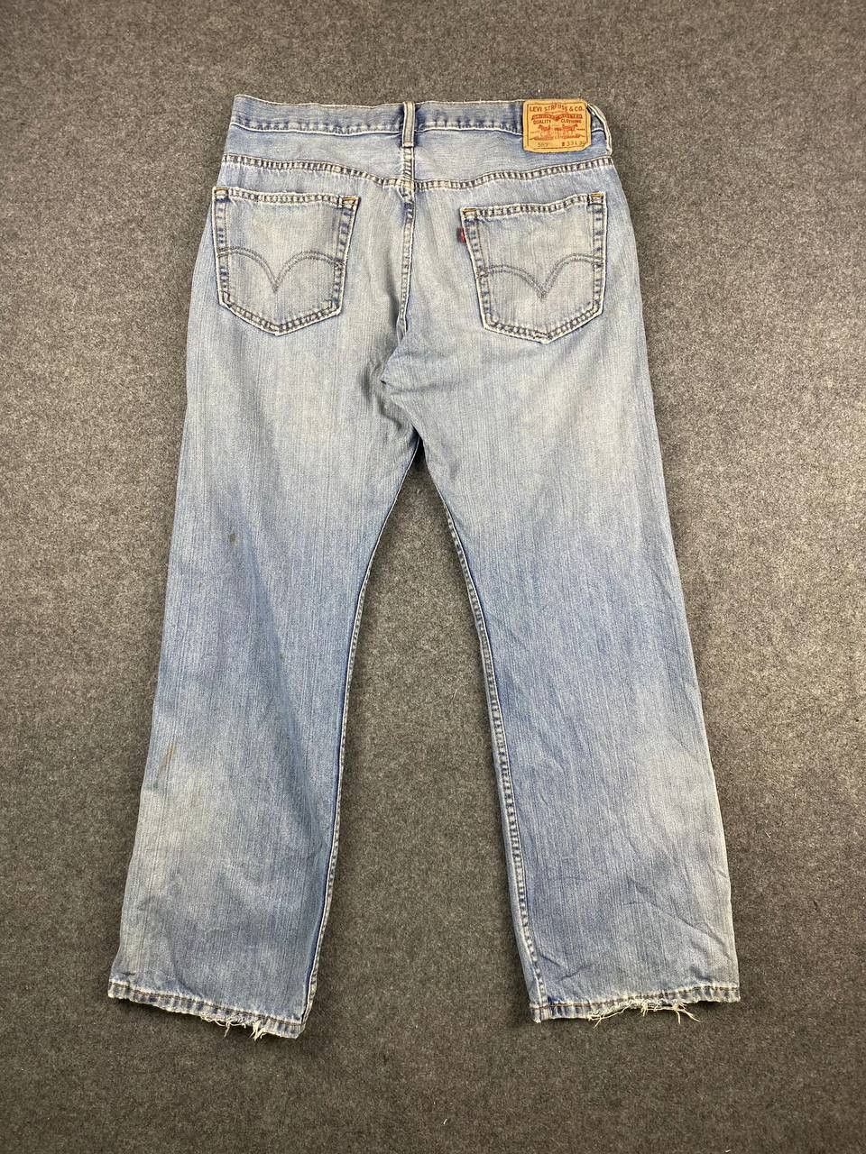 Levi's vintage levis 569 loose straight dirty distressed denim Size US 36 / EU 52 - 1 Thumbnail