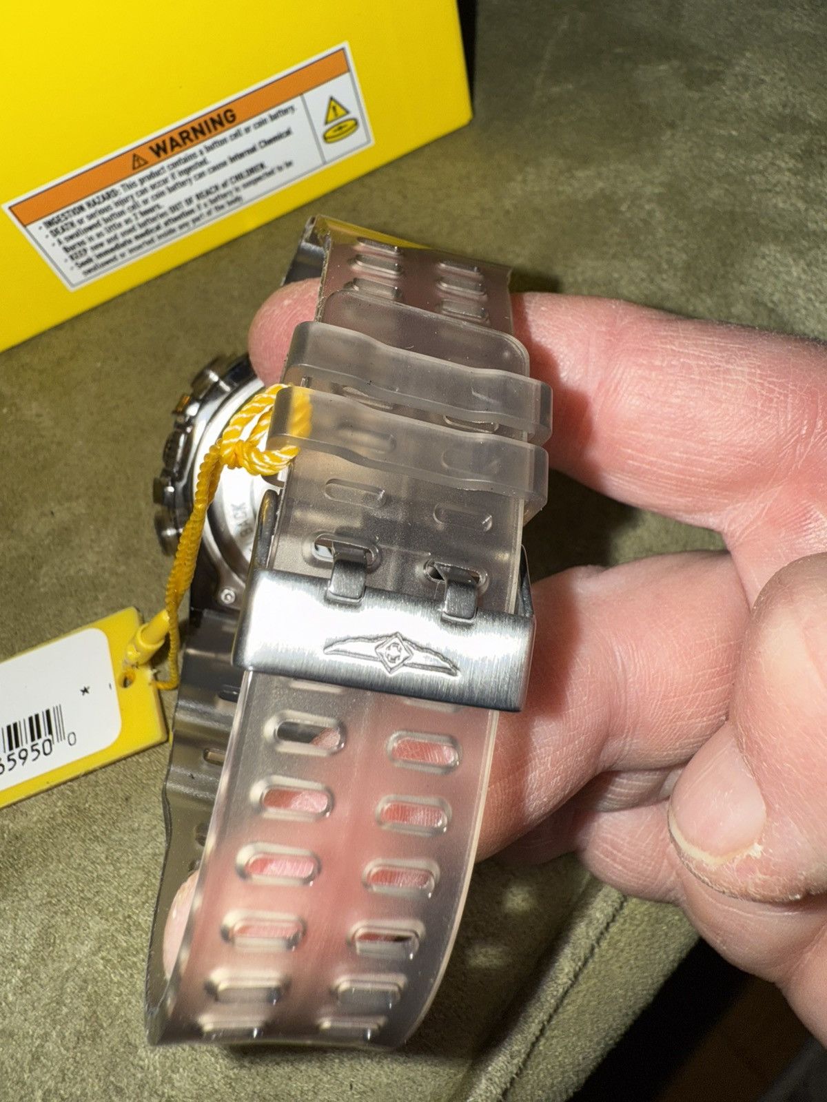 Invicta Invicta Racing “Burnout” Mens Translucent Digital Watch, NEW Size ONE SIZE - 16 Thumbnail
