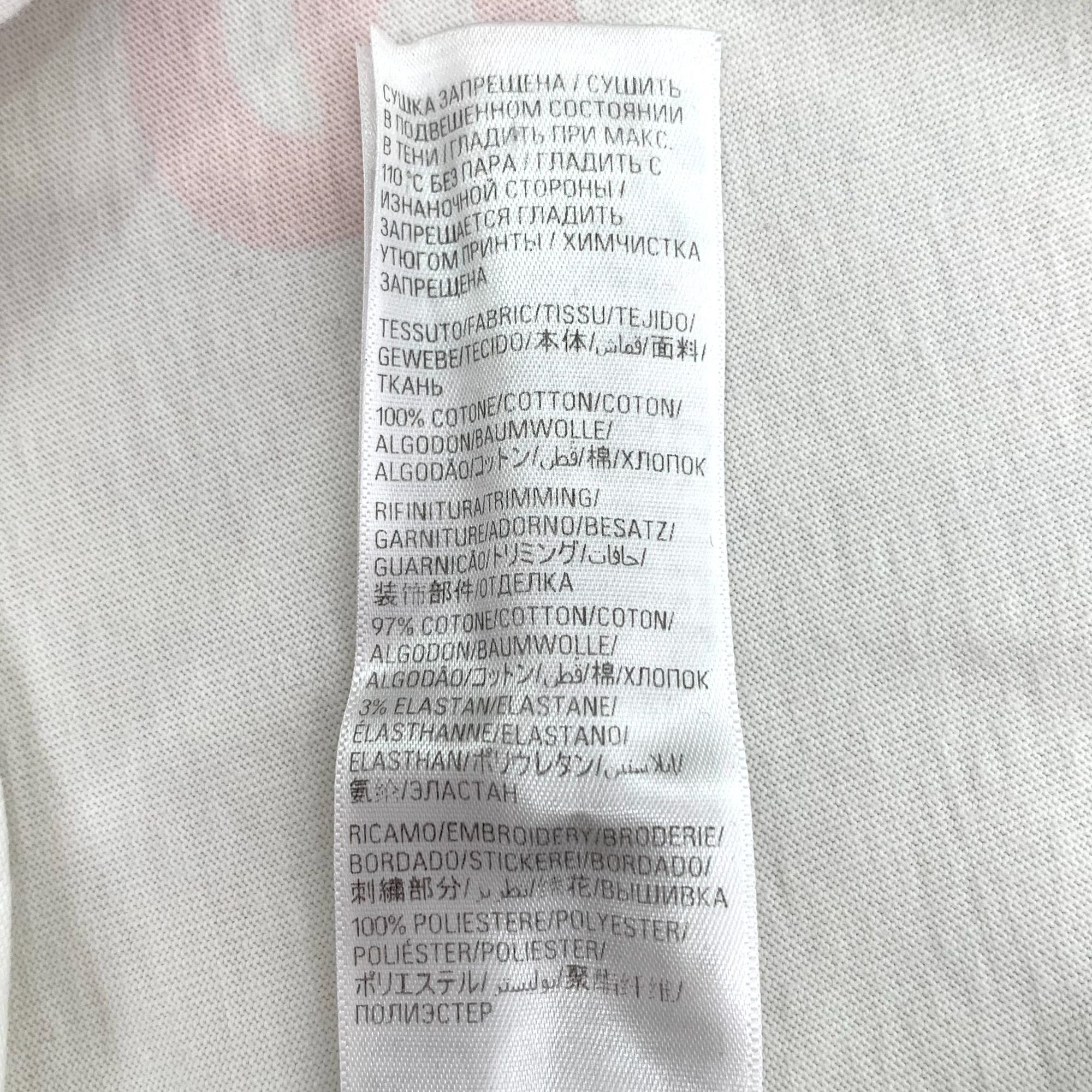 Balenciaga Balenciaga 2023 White Logo Print Cotton Long Sleeve Sweatshi Size L / US 10 / IT 46 - 3 Thumbnail