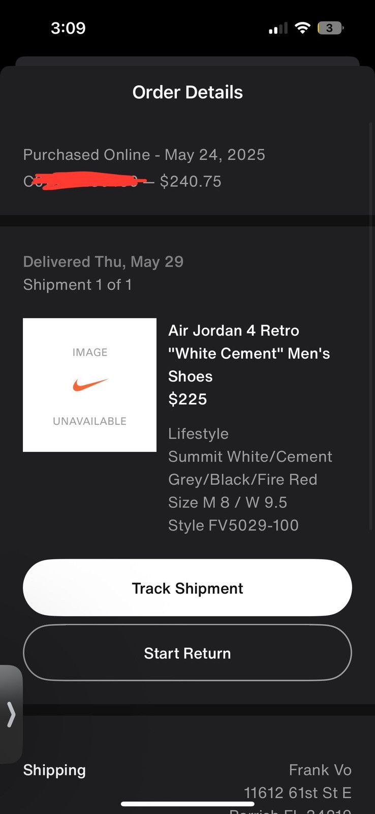 Jordan Brand × Nike Jordan 4 White Cement 2025 Size US 8 / EU 41 - 10 Thumbnail