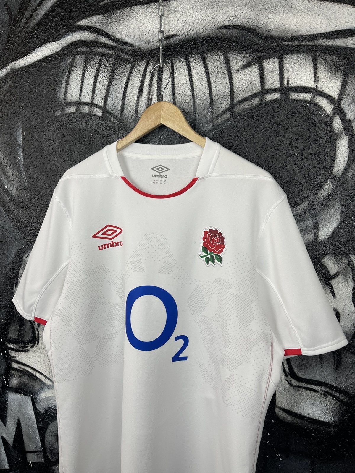 Umbro Umbro England 2020/2021 Home Rugby Union Shirt Jersey Top Size US XXL / EU 58 / 5 - 3 Thumbnail