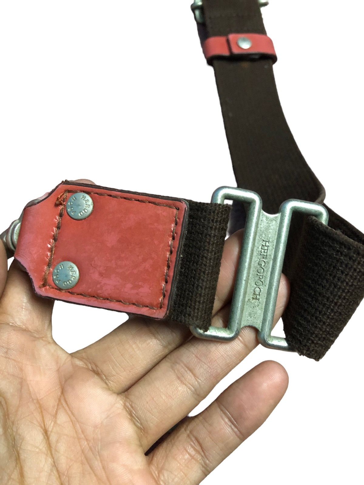 Leather JAPANESSE HERGOPOCH LEATHER CROSSBODY Size ONE SIZE - 6 Thumbnail
