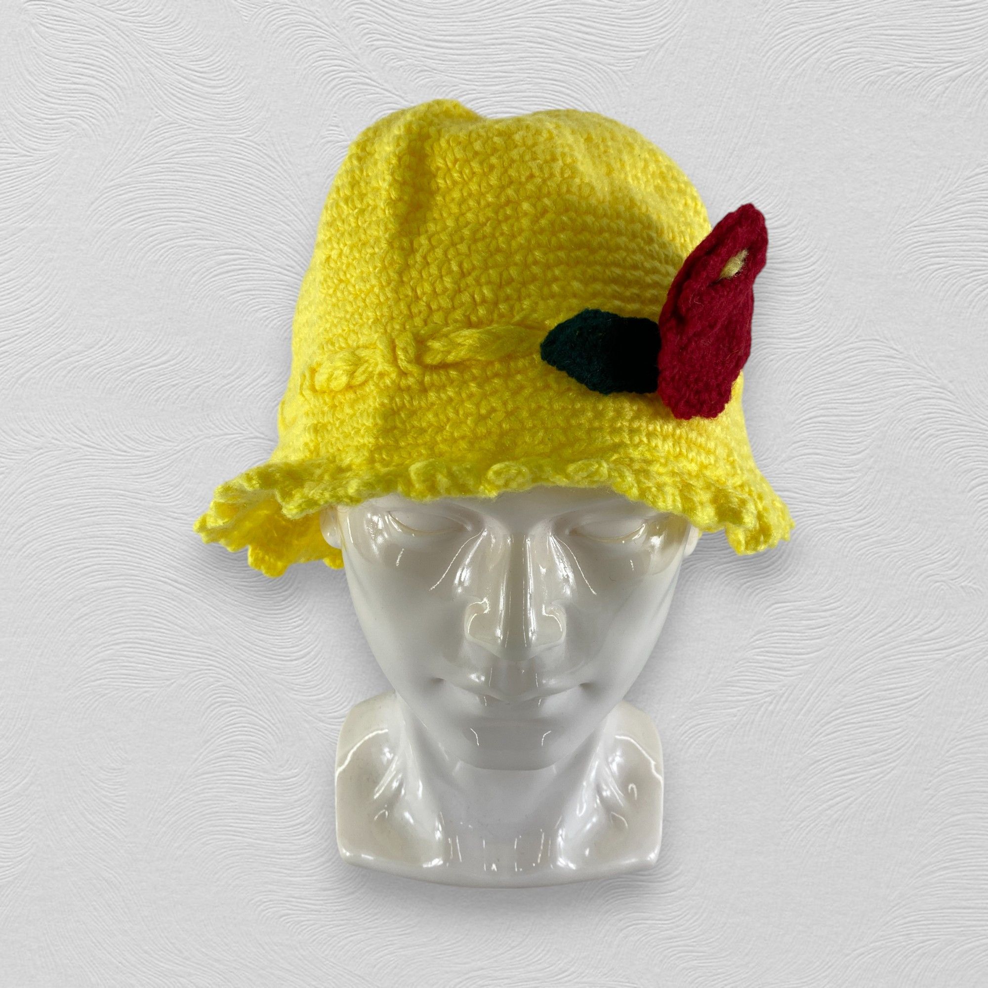 Japanese Brand Big Flower Snow Cap Hat Beanie -BN499 Size ONE SIZE - 1 Thumbnail