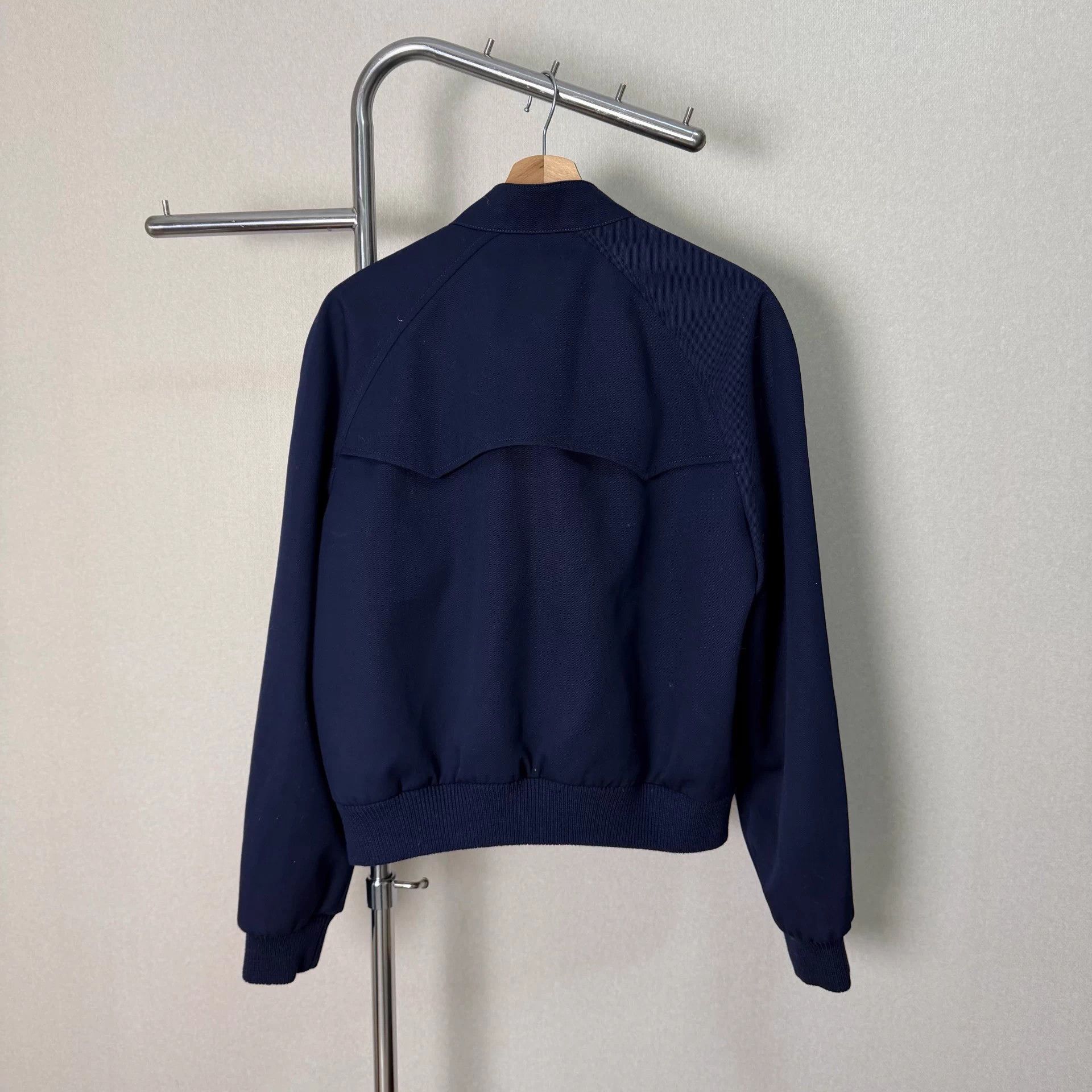 Celine CELINE 25ss stand-collar patch-pocket men's blue jacket Size US M / EU 48-50 / 2 - 2 Thumbnail