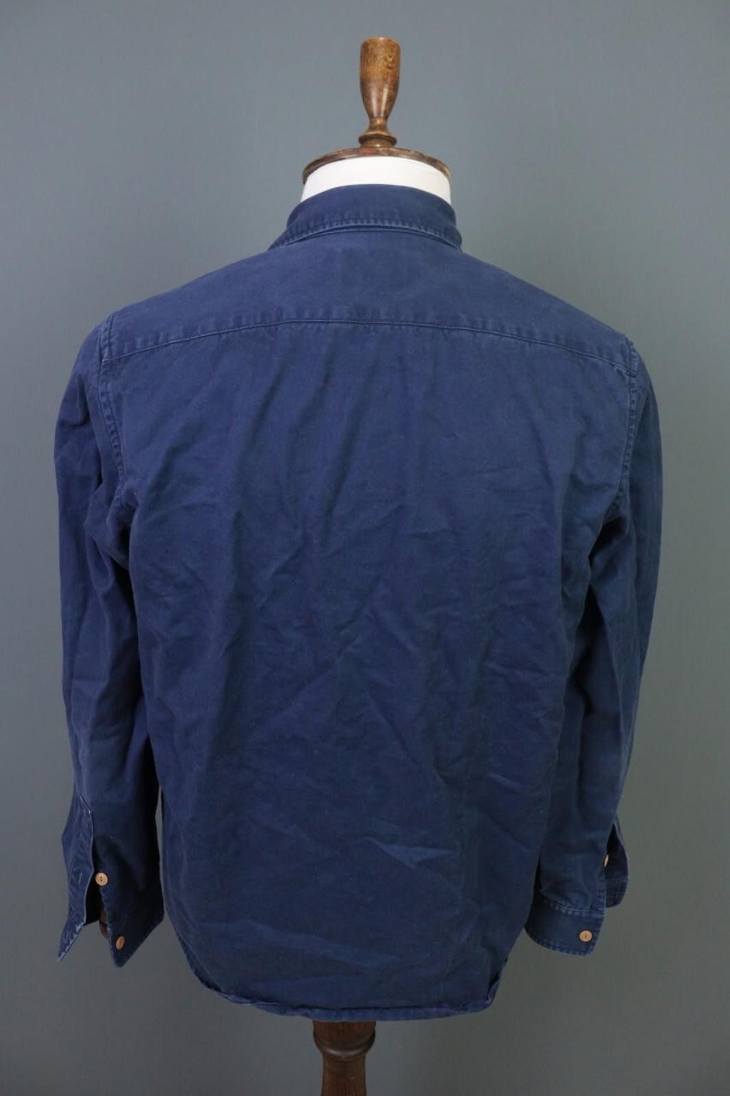 Emmett Emmett Jean Company Denim Blue Overshirt Shirt M Size US M / EU 48-50 / 2 - 11 Thumbnail