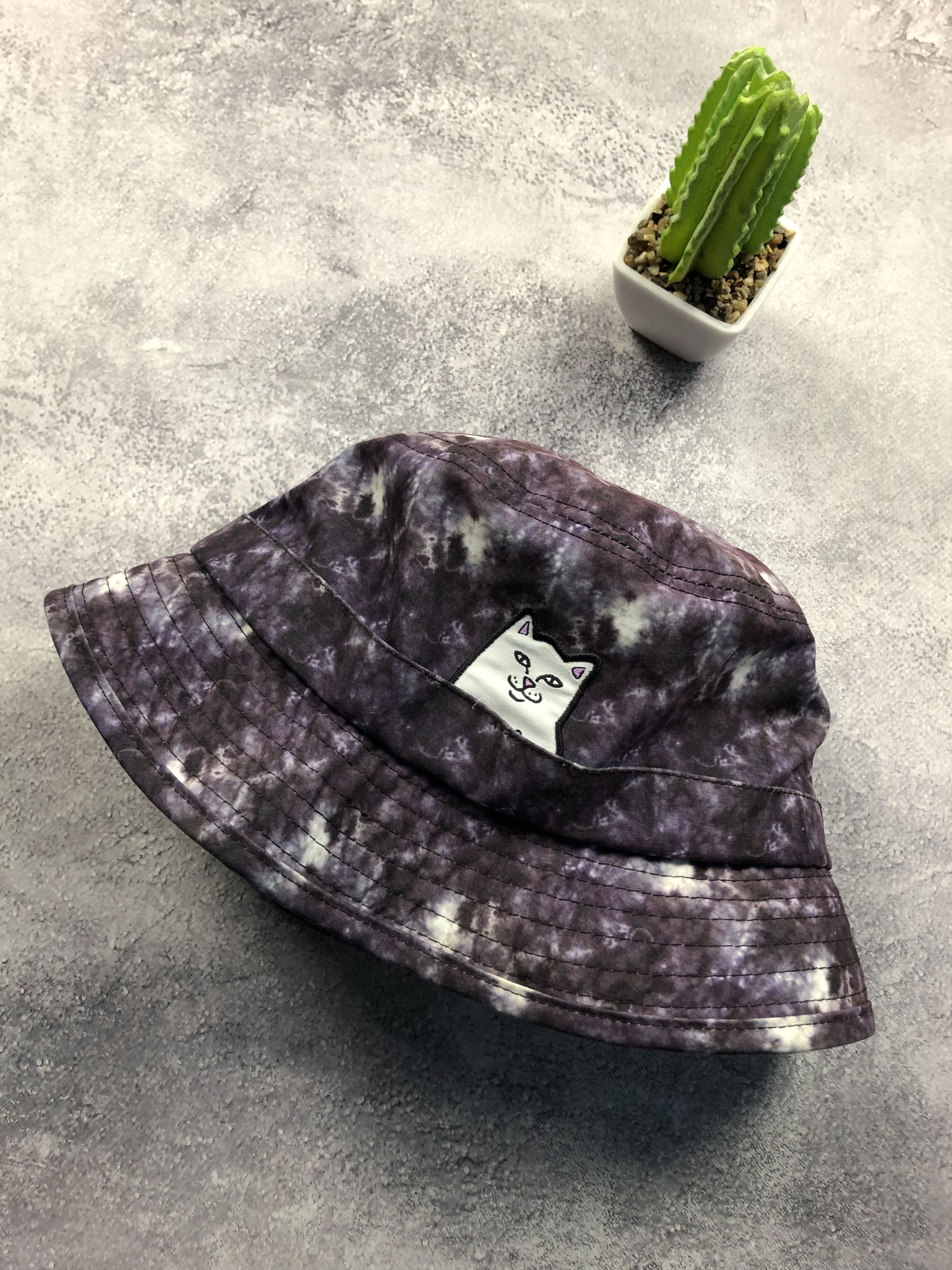 RIPNDIP RIPNDIP Hype Multicoloured Mini Logo Humour Panama Hat Size ONE SIZE - 1 Thumbnail