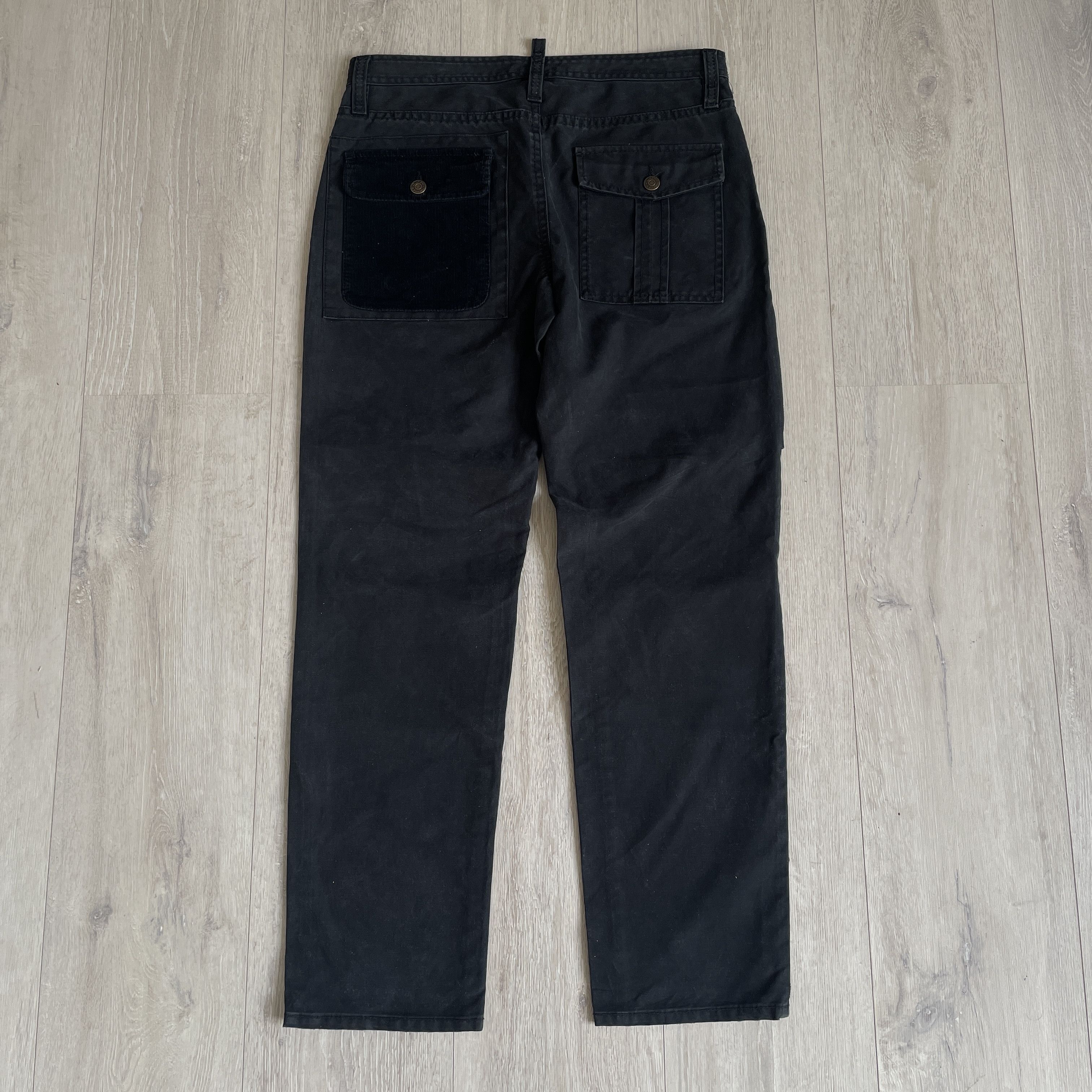 Dsquared2 Dsquared2 AW09 patchwork biker pants Size US 30 / EU 46 - 3 Thumbnail