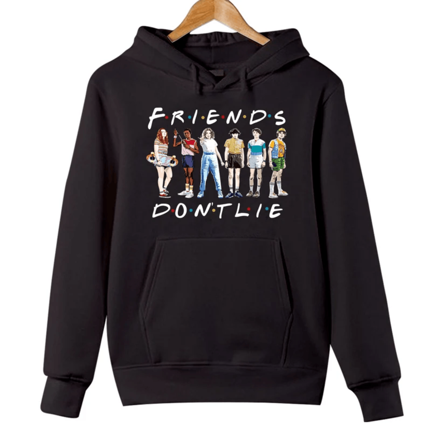 Vintage HOODIES FRIENDS Christmas, Movie Christmas Shirt Size US L / EU 52-54 / 3 - 1 Thumbnail