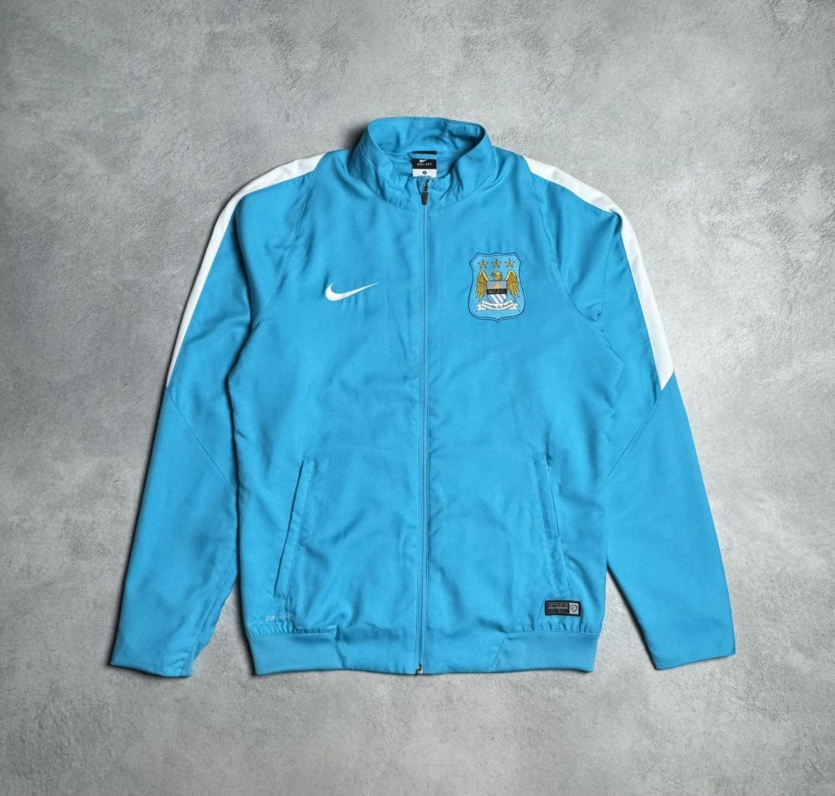 Nike Manchester City 2015 2016 Training Soccer Track Jacket Nike Size US M / EU 48-50 / 2 - 1 Thumbnail