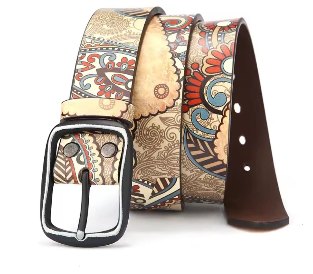 Japanese Brand × Vintage Batik Tribe Printed Belt Size ONE SIZE - 1 Thumbnail