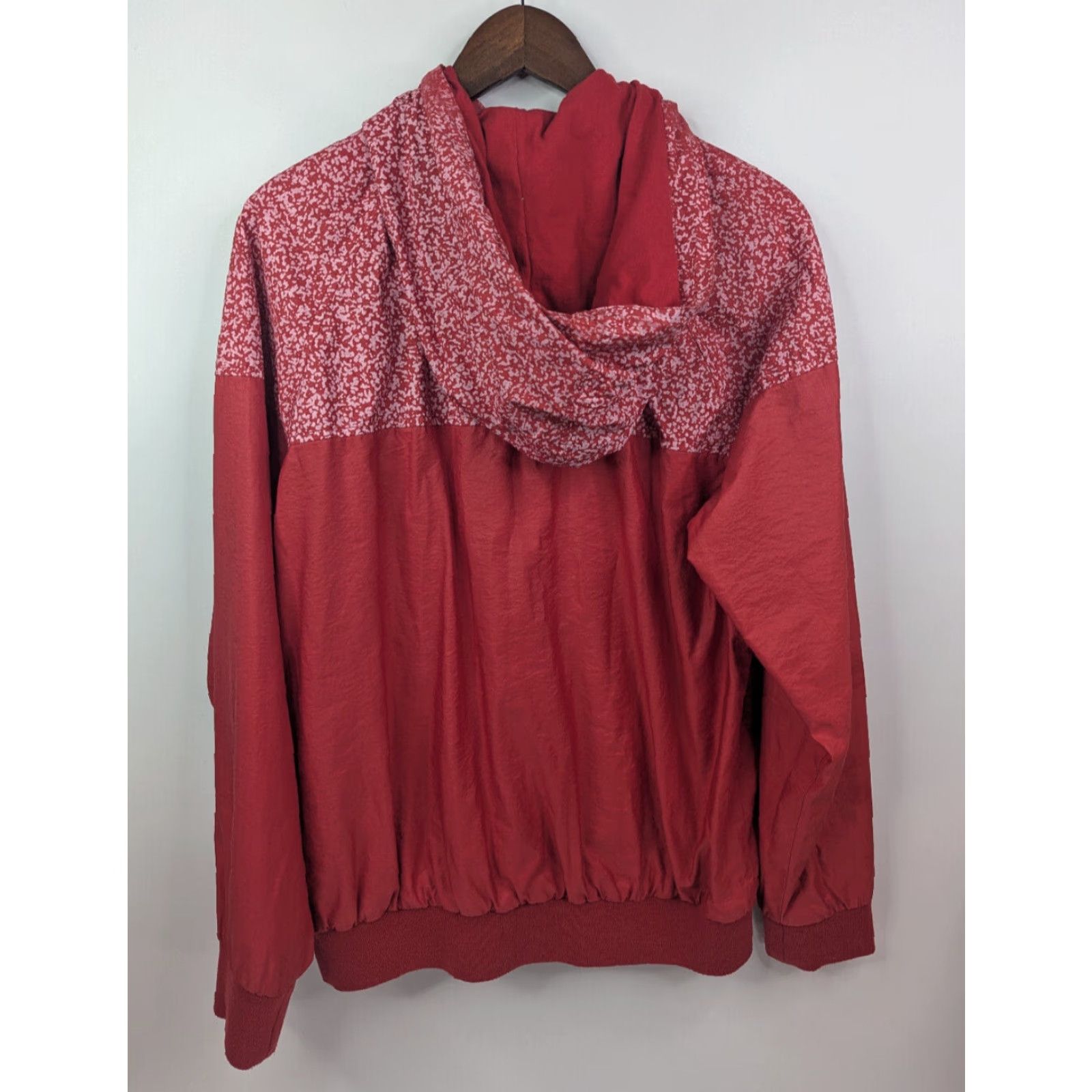 J Brand Staple Hoodie Jacket Windbreaker Blue L Women Floral Hooded Zip Up Size L / US 10 / IT 46 - 5 Thumbnail