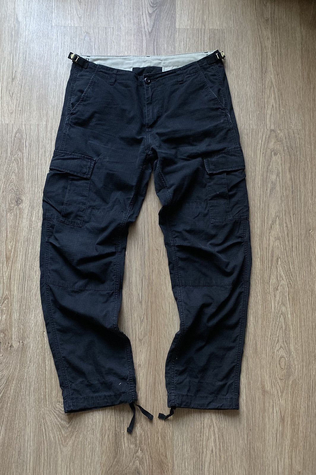 Carhartt × Vintage Vintage Cargo Carhartt baggy Y2K aviation parachute pants Size US 33 - 1 Thumbnail