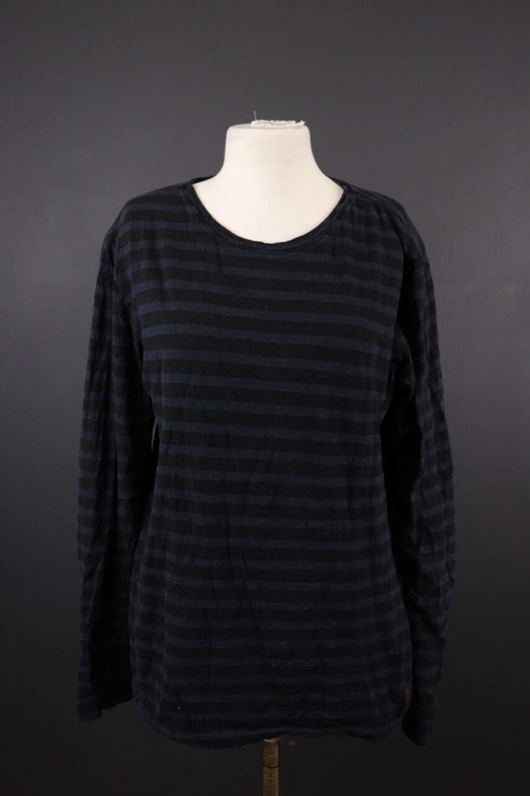 Nudie Jeans Nudie Jeans Black Stripe Long Sleeve Top Shirt Size M Size M / US 6-8 / IT 42-44 - 1 Thumbnail