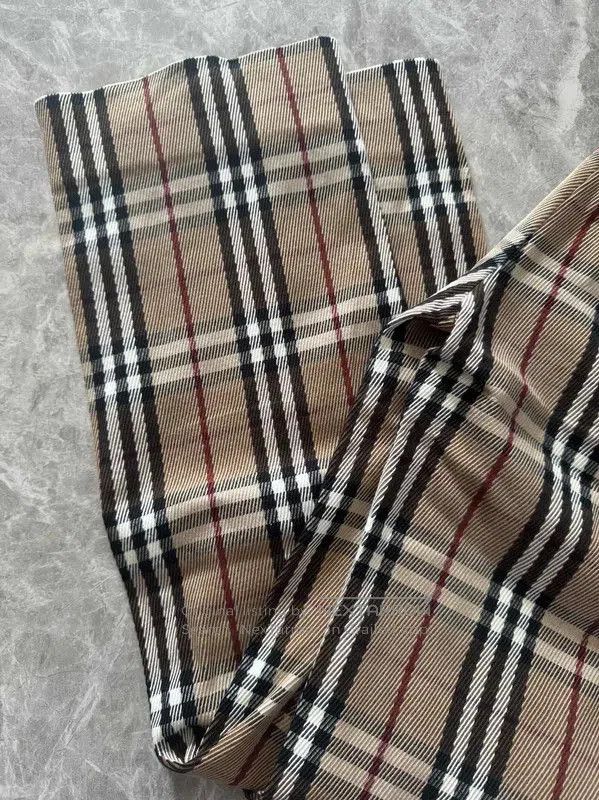 Other Burberry Beige Check Cotton Blend Casual Pants. Size 23" - 5 Thumbnail
