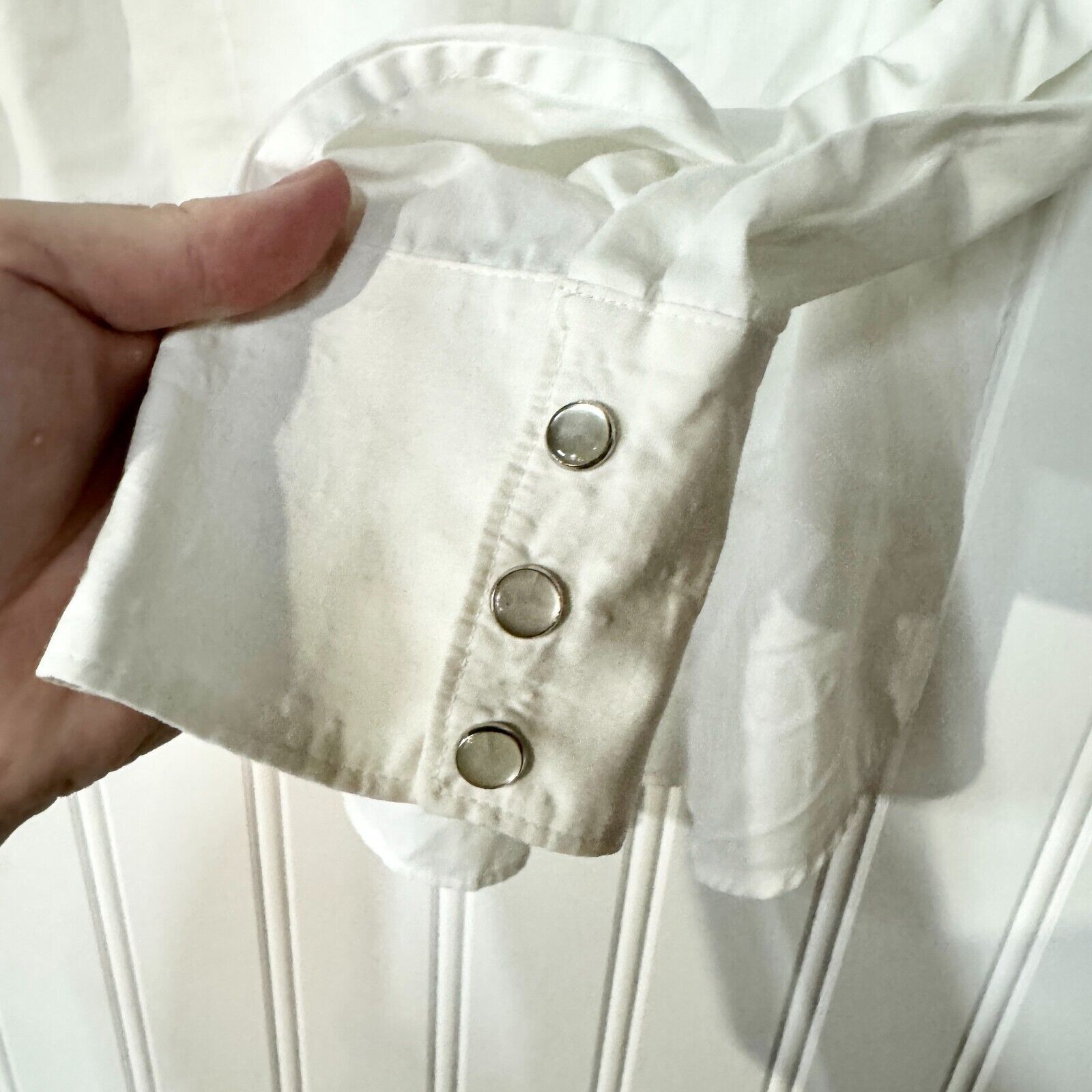 Vintage Vintage Western Pearl Button Retro Button Up Size Large Size L / US 10 / IT 46 - 2 Thumbnail