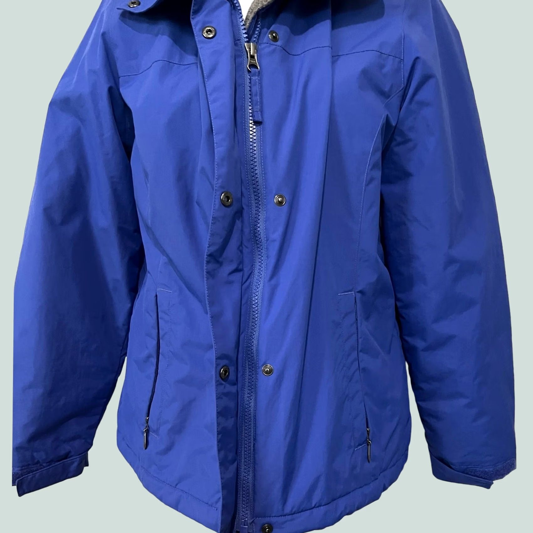 Vintage L.L. Bean Women's Coat Parka Insulated Thinsulate Fleece Lined Blue Sz M Jacket Size M / US 6-8 / IT 42-44 - 1 Thumbnail