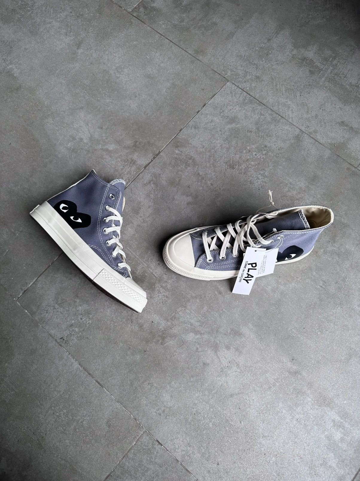 Comme des Garcons PLAY × Converse CDG PLAY x CONVERSE HI CHUCK TAILOR 70 Size US 7 / IT 37 - 7 Thumbnail