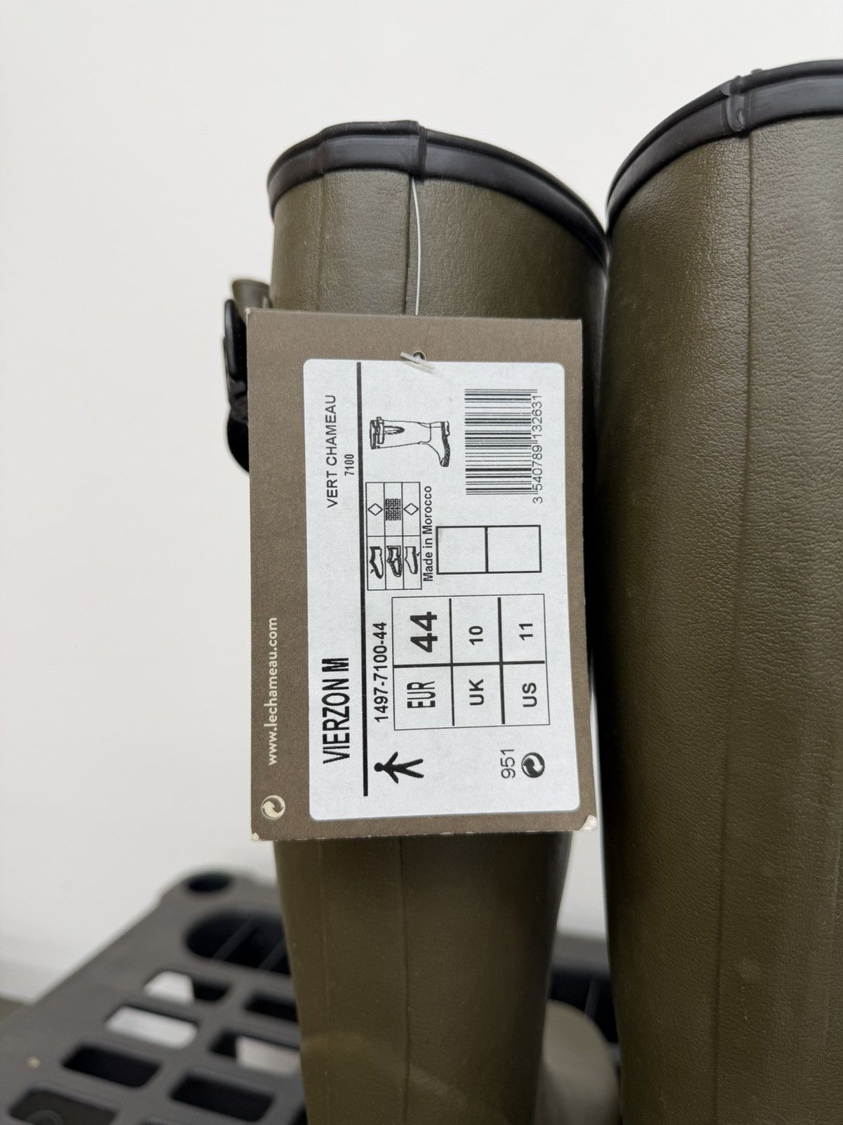 Le Chameau Le Chameau Vierzon Wellington Rain Boots Size US 11 / EU 44 - 7 Thumbnail