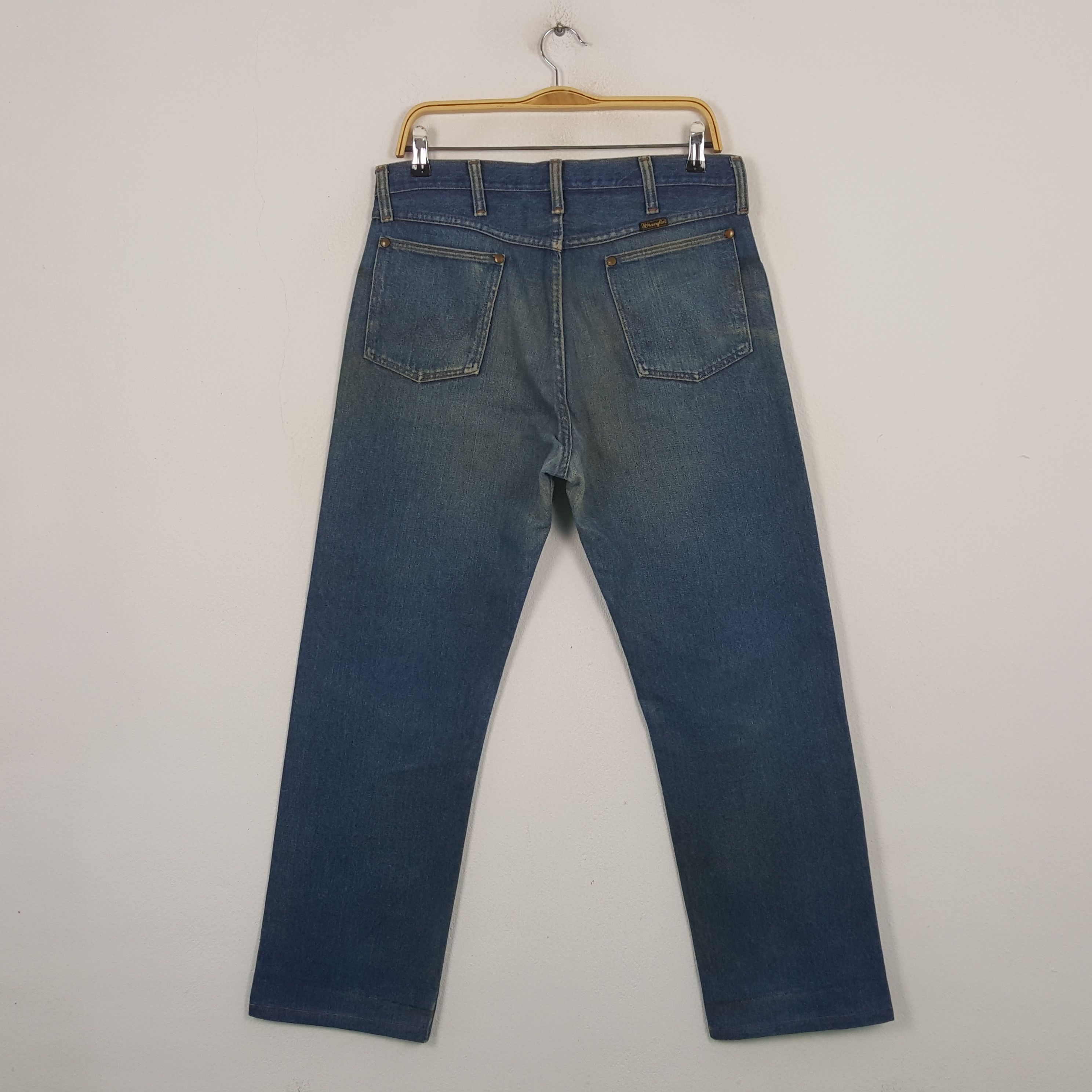 Wrangler Vintage Wrangler American Brand Blue Denim Jeans RR17 Size US 32 / EU 48 - 4 Thumbnail