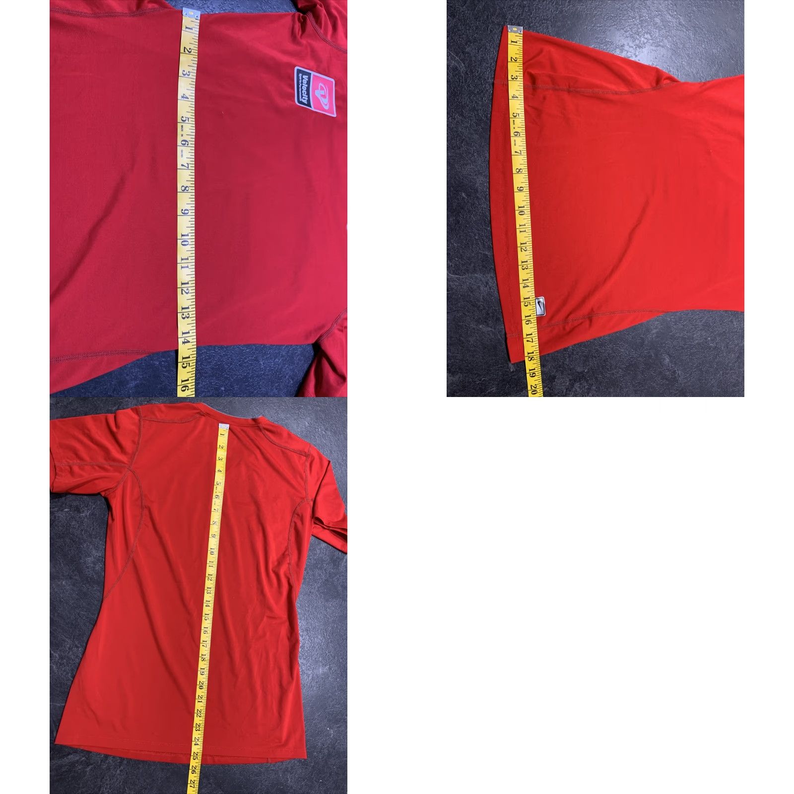 Nike Nike Women’s T-Shirt Medium Red Sports Performance Graphic Tee Active 360 Velocity Size M / US 6-8 / IT 42-44 - 8 Thumbnail