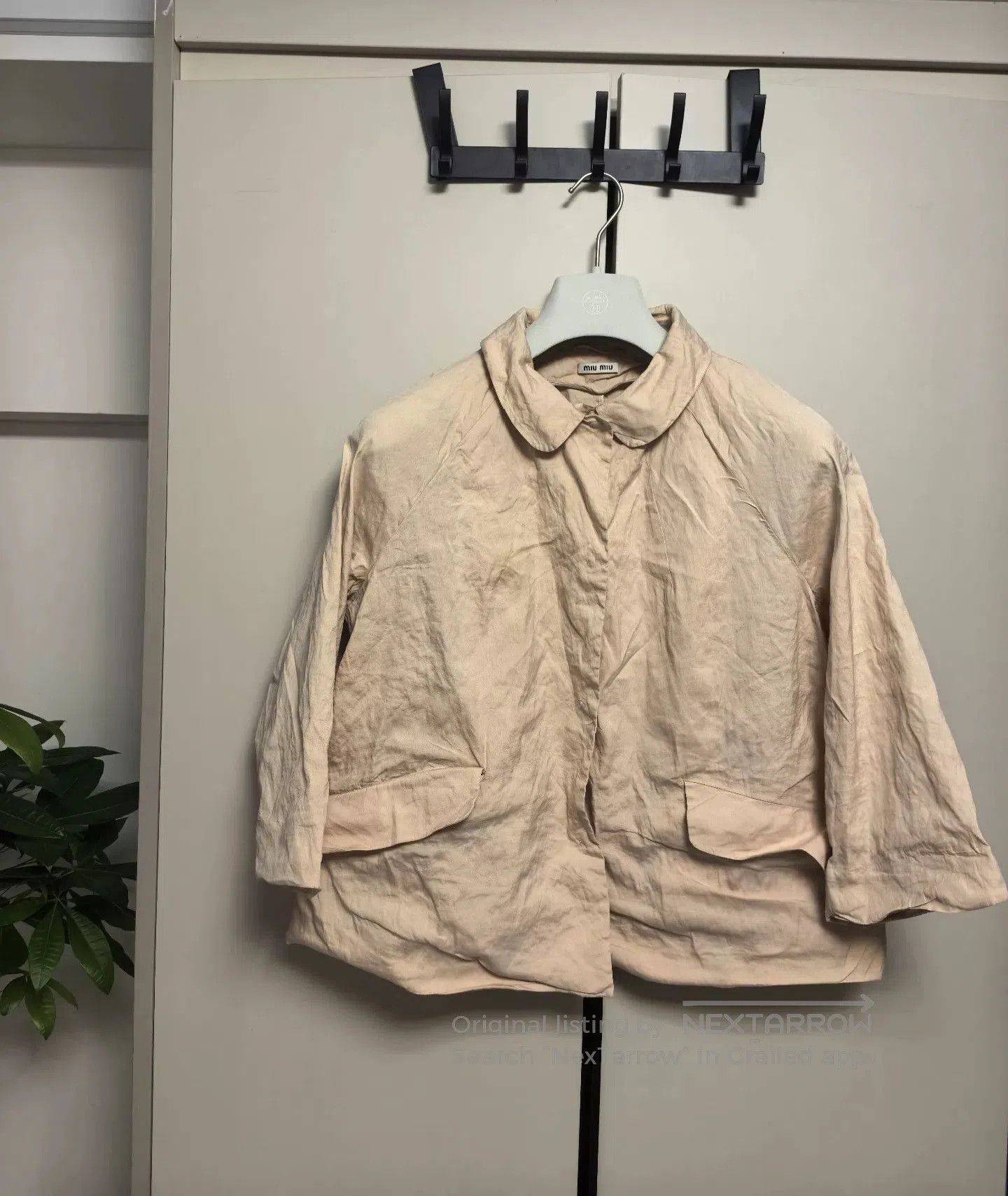 Miu Miu Miu Miu Runway Pleated Jacket. Size S / US 4 / IT 40 - 1 Thumbnail