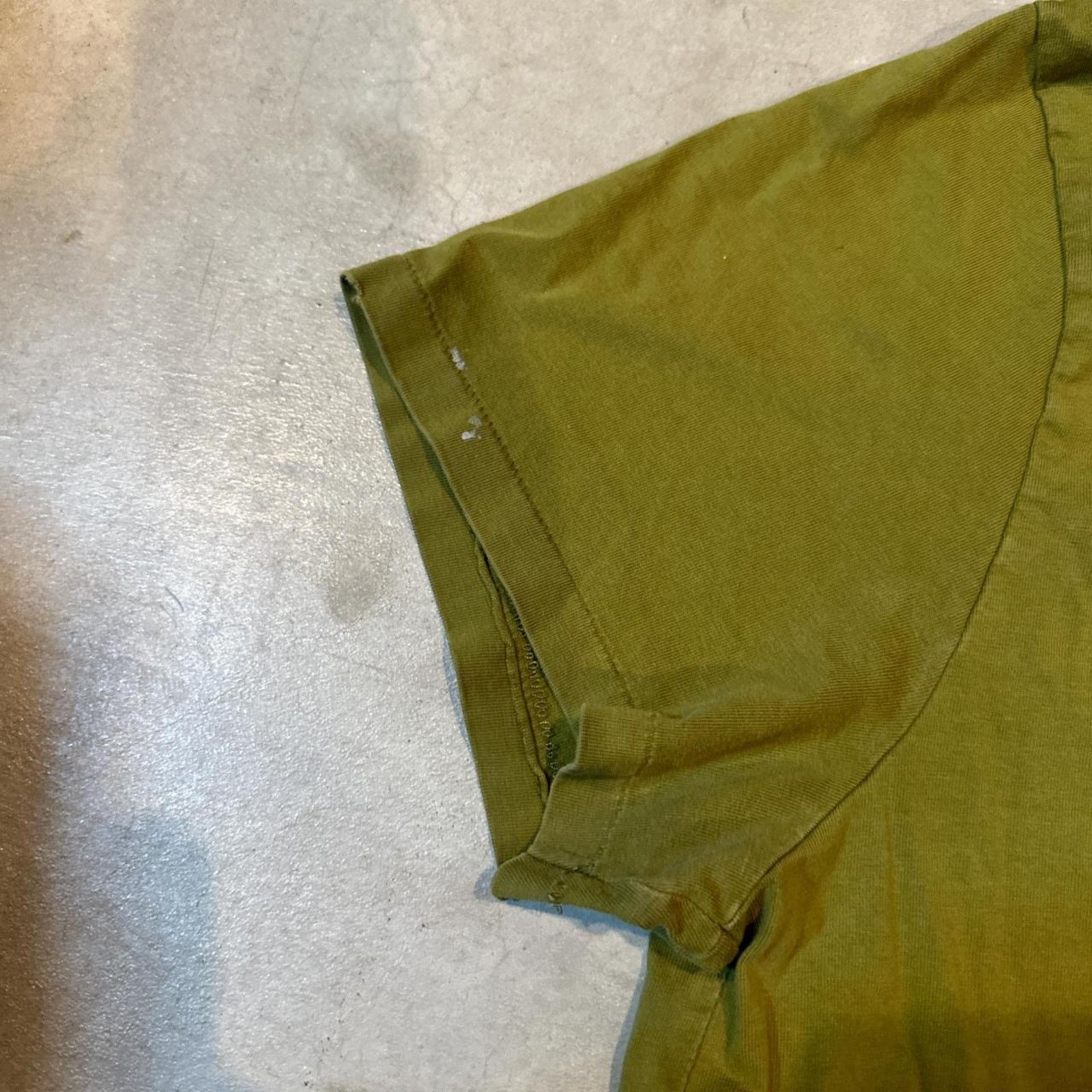 Harley Davidson Single-Stitch Olive Green Harley Davidson Biker Shirt Size US XL / EU 56 / 4 - 6 Thumbnail