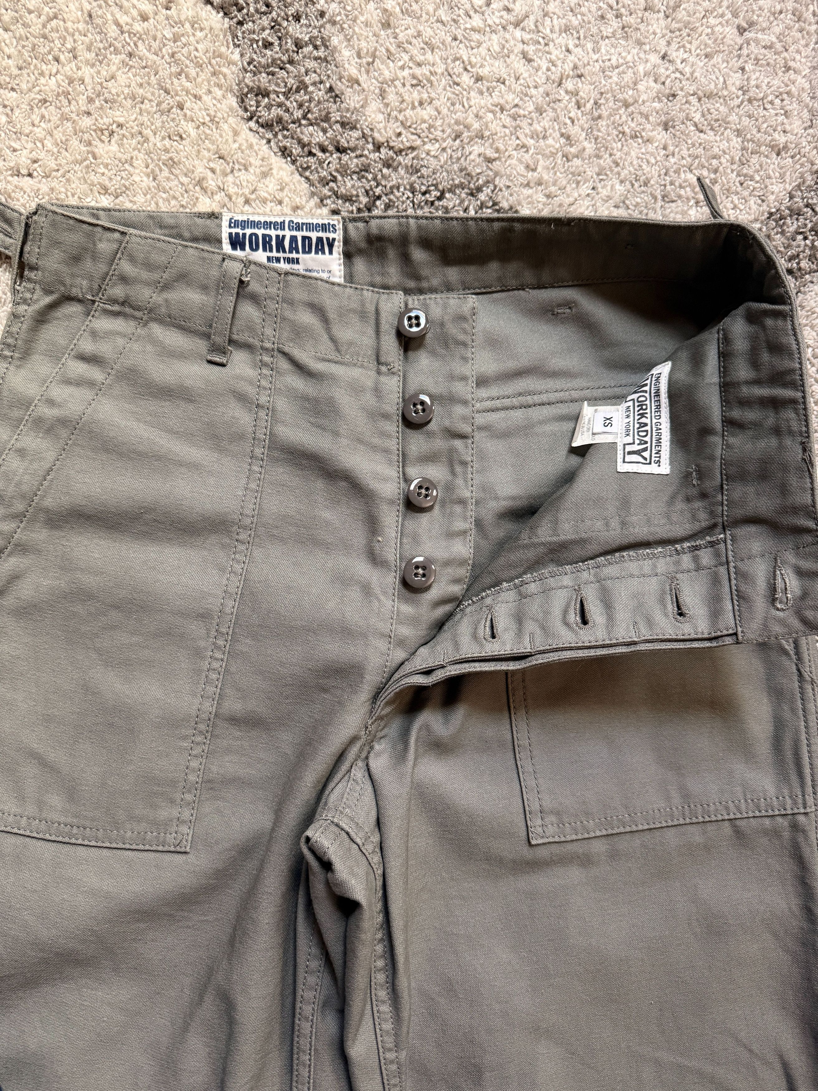 Engineered Garments × Japanese Brand Fatigue Trousers - Greyish Olive Size US 30 / EU 46 - 5 Thumbnail