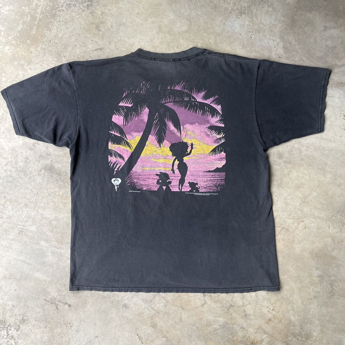Vintage Vintage 1994 Hula Betty Boop Hawaii Tee Shirt Size US XL / EU 56 / 4 - 18 Thumbnail