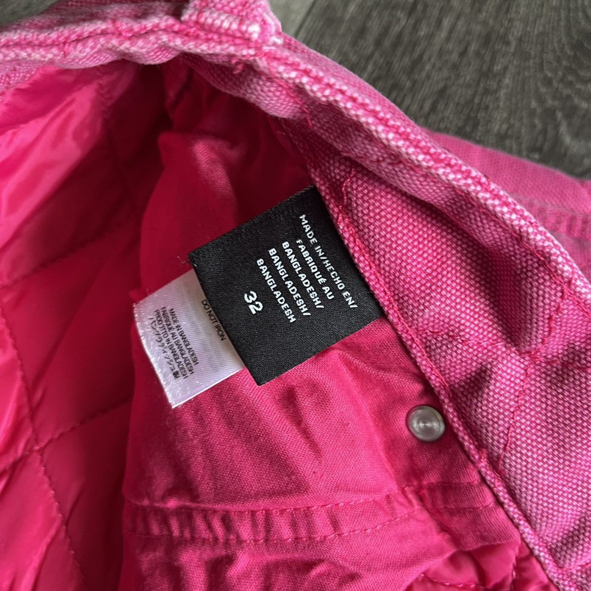 Dickies × Supreme Supreme x Dickies Quilted Double Knee Painter Pant Pink FW21 Size US 32 / EU 48 - 14 Thumbnail