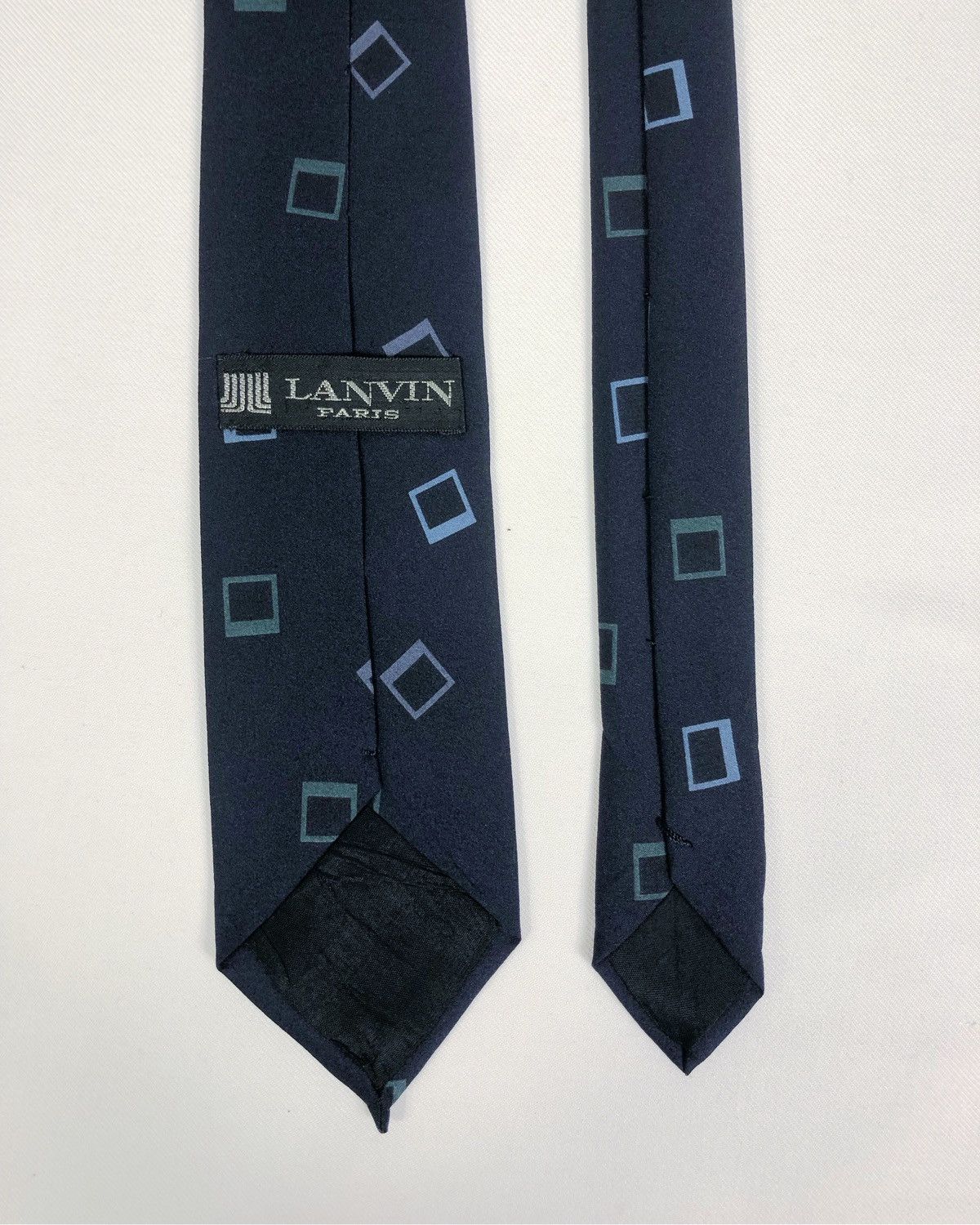Lanvin Rare Lanvin Paris Silk Tie Size ONE SIZE - 4 Thumbnail
