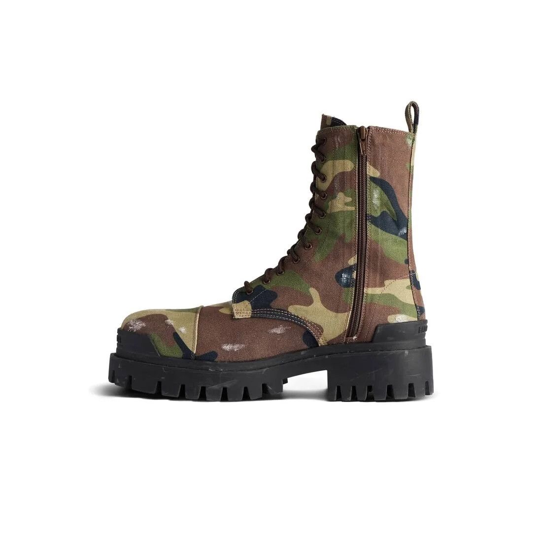Balenciaga o1tr1nto0526 Strike 20mm Boots Camo Print in Multicolor Size US 8 / EU 41 - 4 Thumbnail
