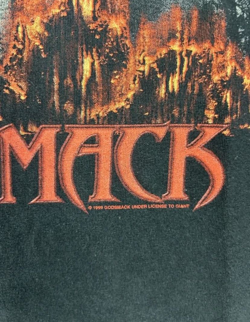 Band Tees × Vintage Vintage Godsmack Band / Rock / Heavy Metal Band Line Up Size US M / EU 48-50 / 2 - 4 Thumbnail
