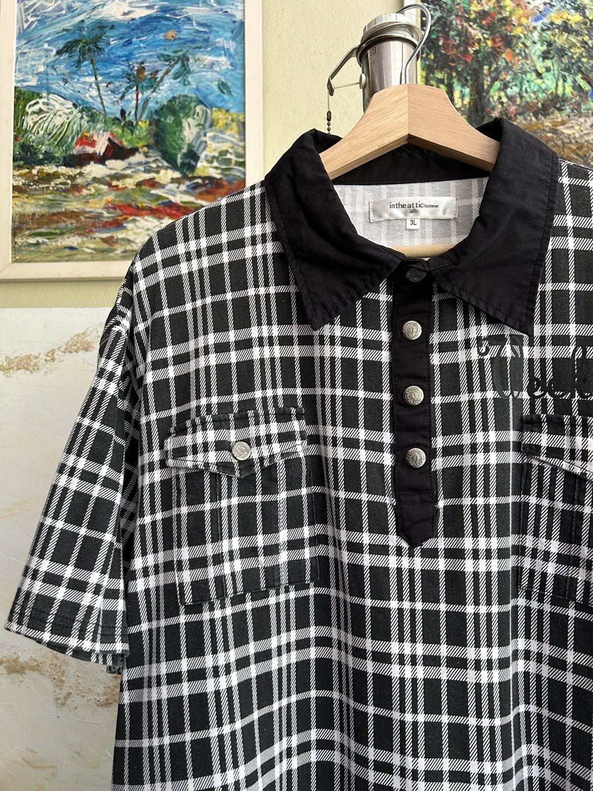 In The Attic InTheAttic Embroidery Polos Shirt Size US XXL / EU 58 / 5 - 7 Thumbnail