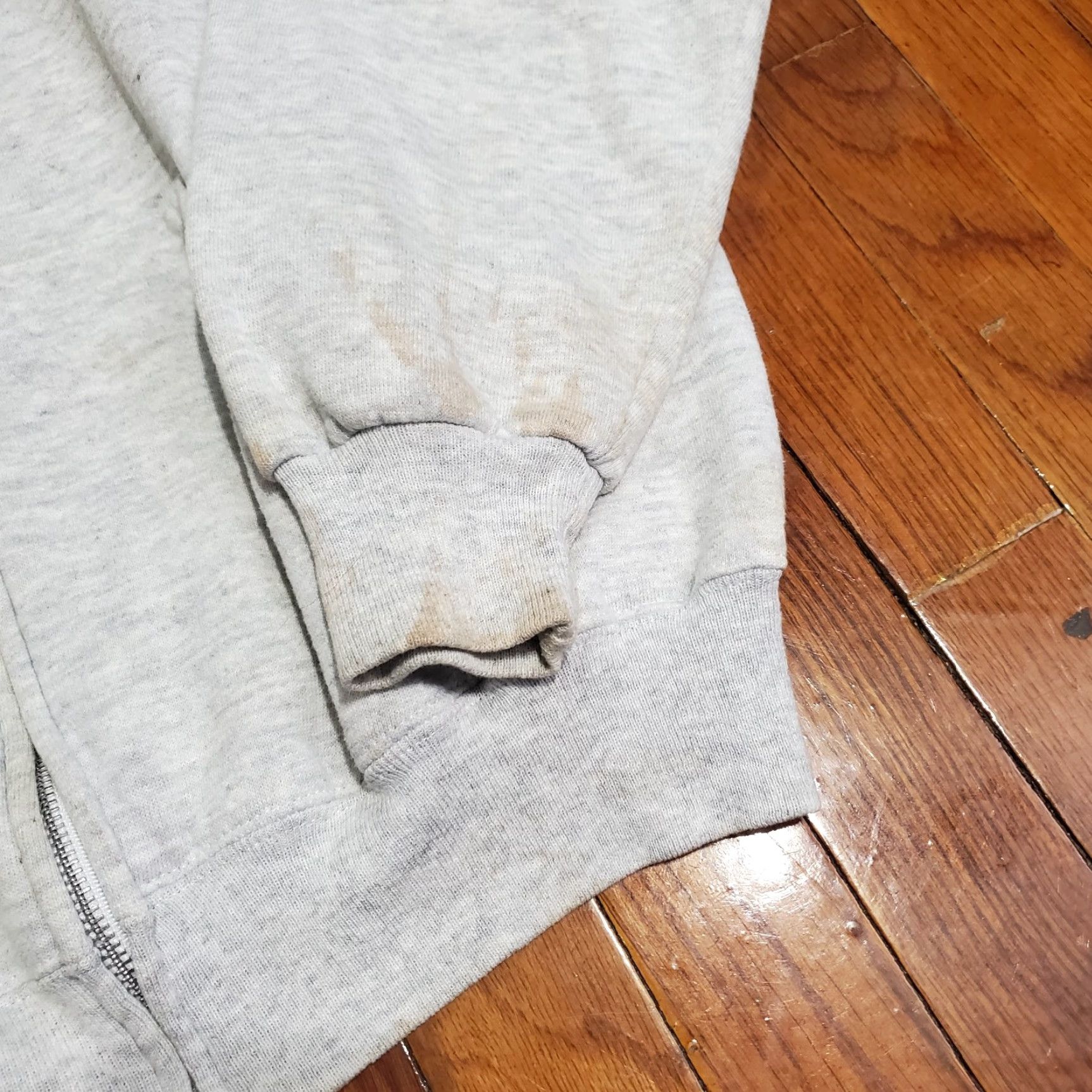 Jerzees VINTAGE Kilauea Military Camp Volcano Hawaii Hoodie Full Zip Sz Large Stained Size US L / EU 52-54 / 3 - 5 Thumbnail